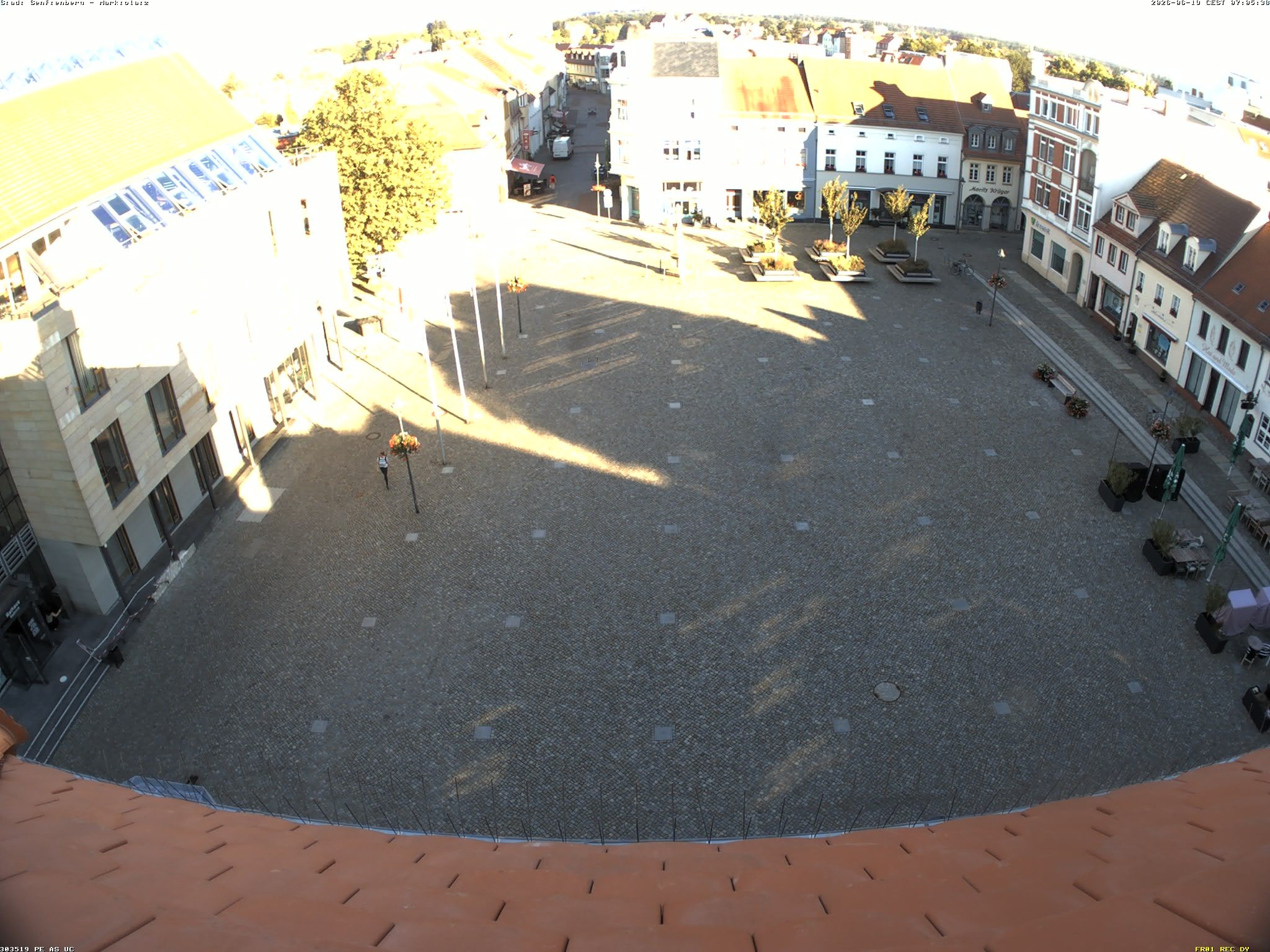 Archiv Foto Webcam Senftenberg Stadtzentrum