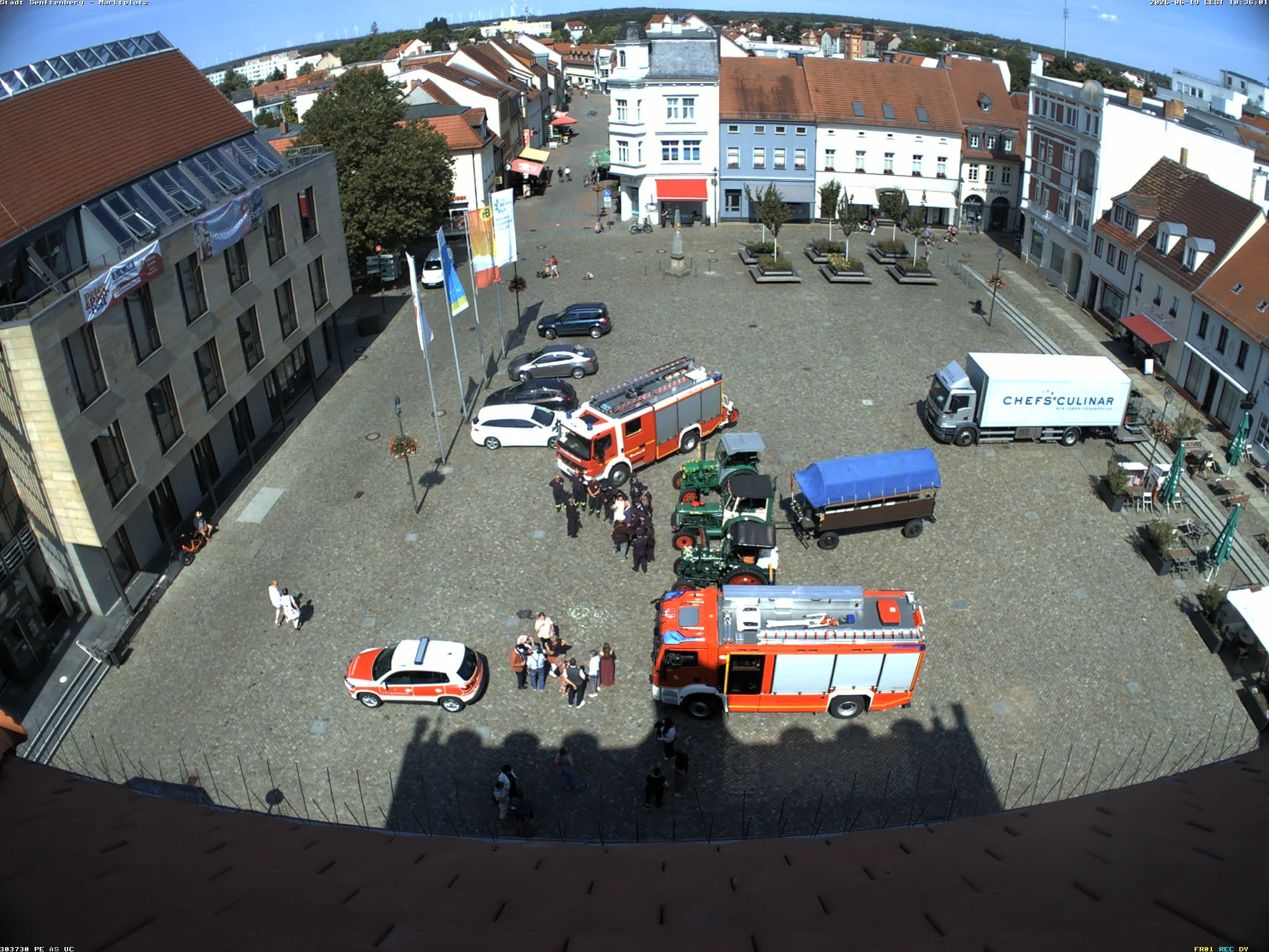 Archiv Foto Webcam Senftenberg Stadtzentrum