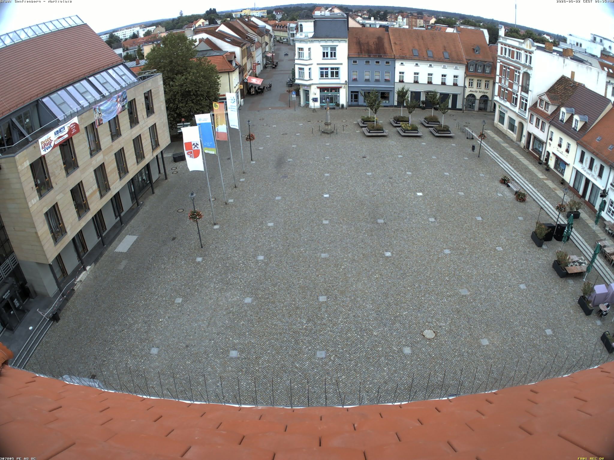 Archiv Foto Webcam Senftenberg Stadtzentrum