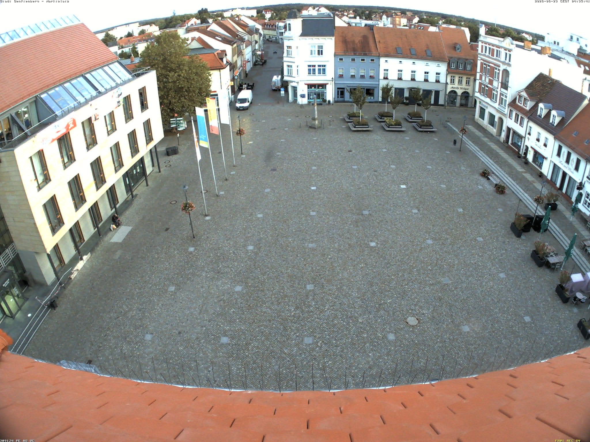 Archiv Foto Webcam Senftenberg Stadtzentrum