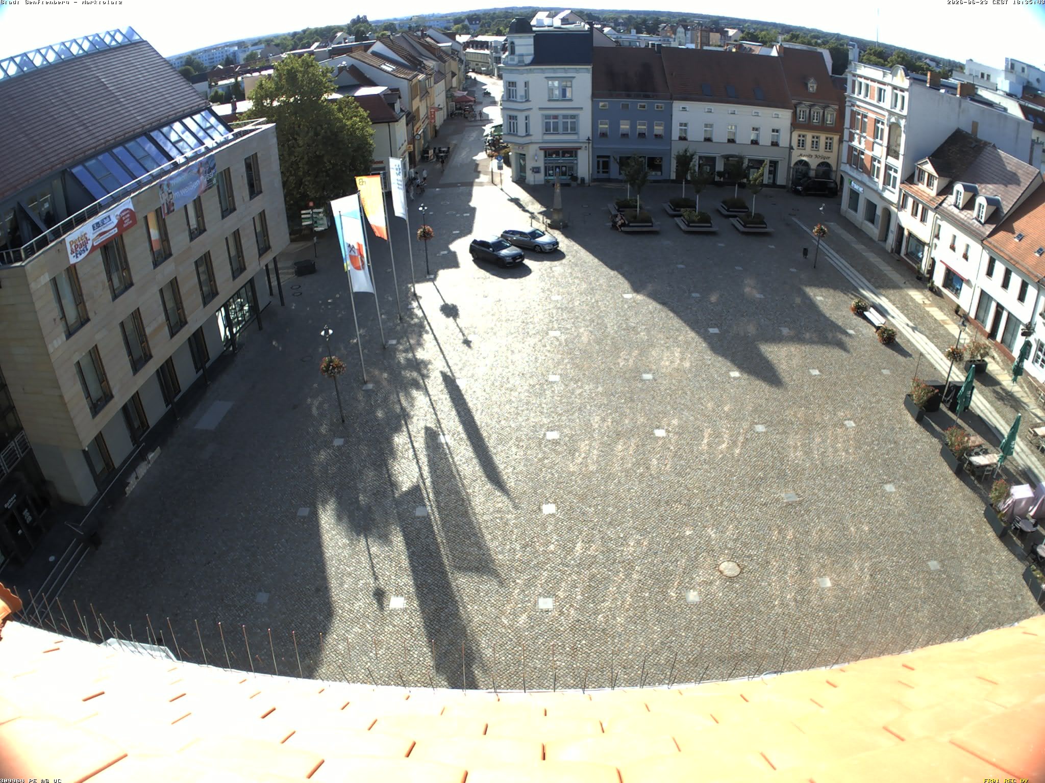 Archiv Foto Webcam Senftenberg Stadtzentrum