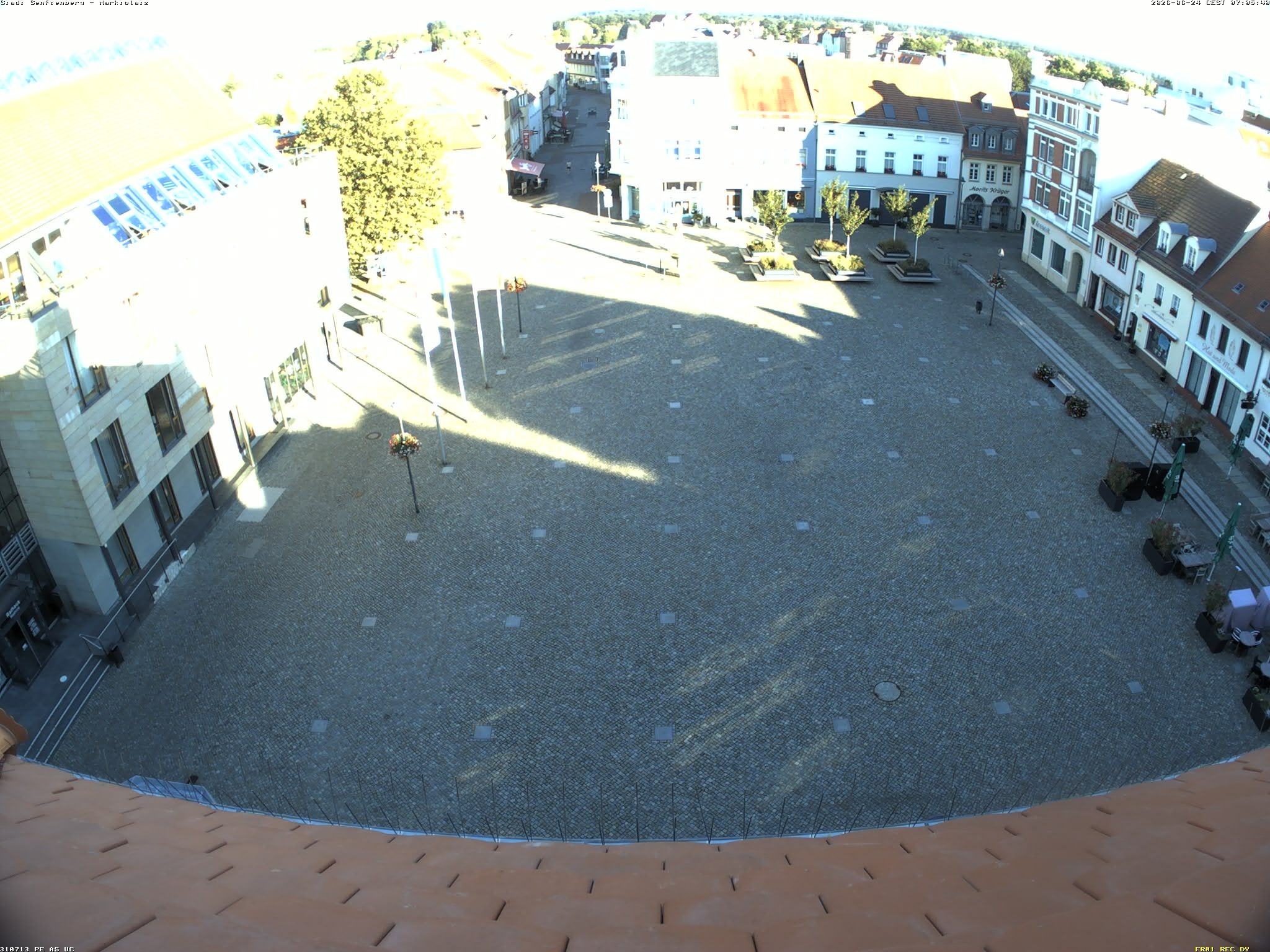 Archiv Foto Webcam Senftenberg Stadtzentrum