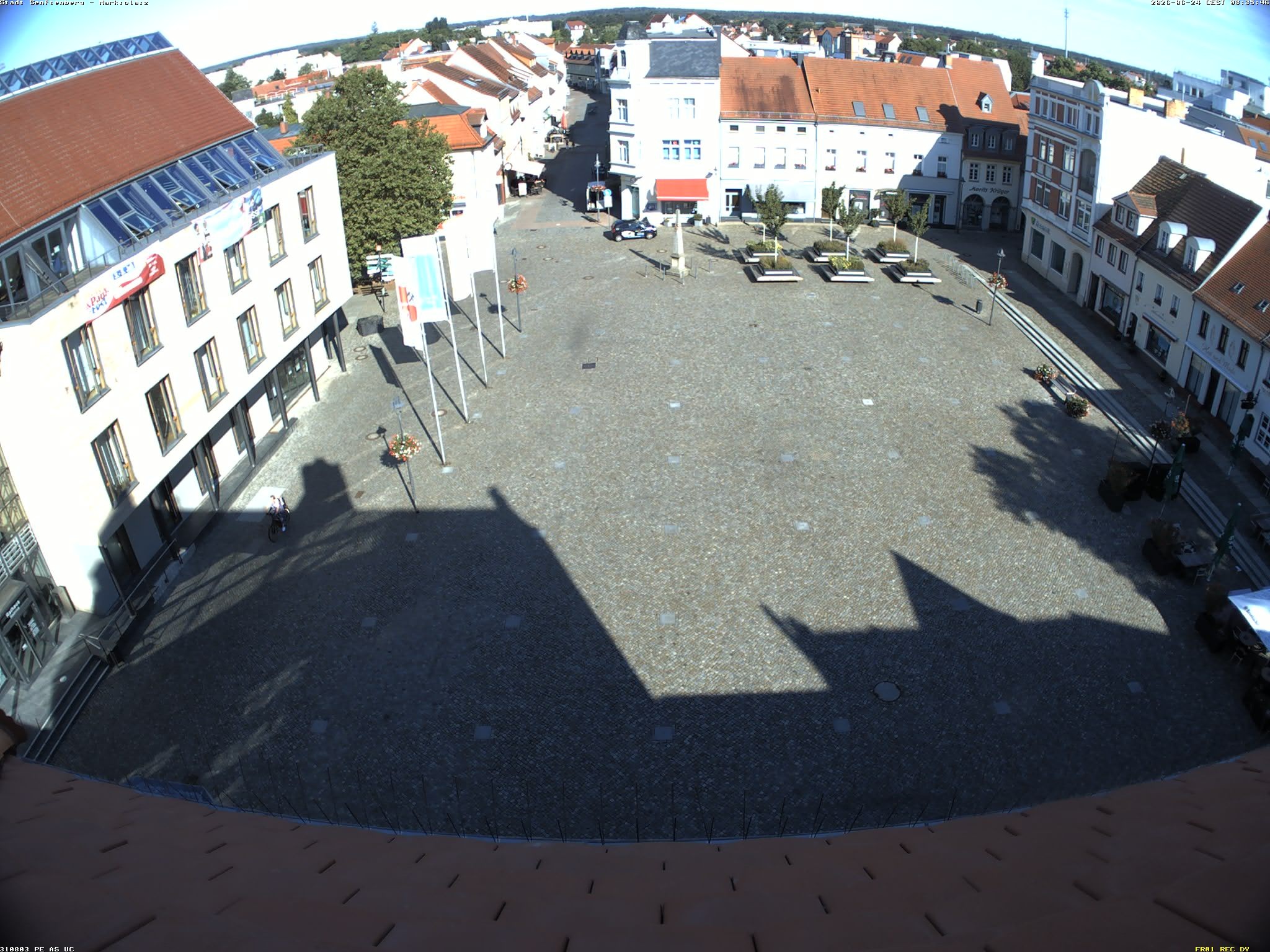Archiv Foto Webcam Senftenberg Stadtzentrum
