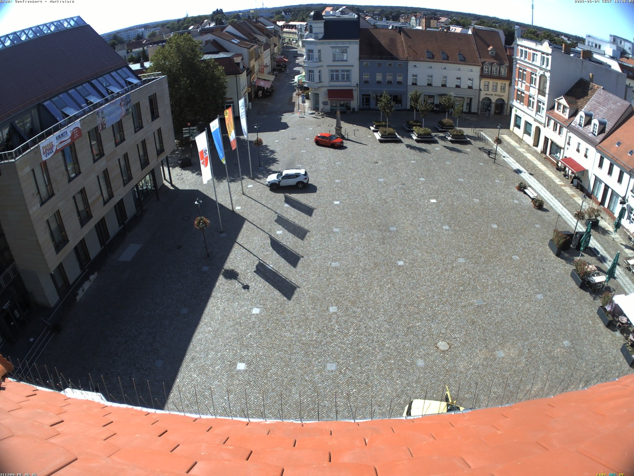 Archiv Foto Webcam Senftenberg Stadtzentrum