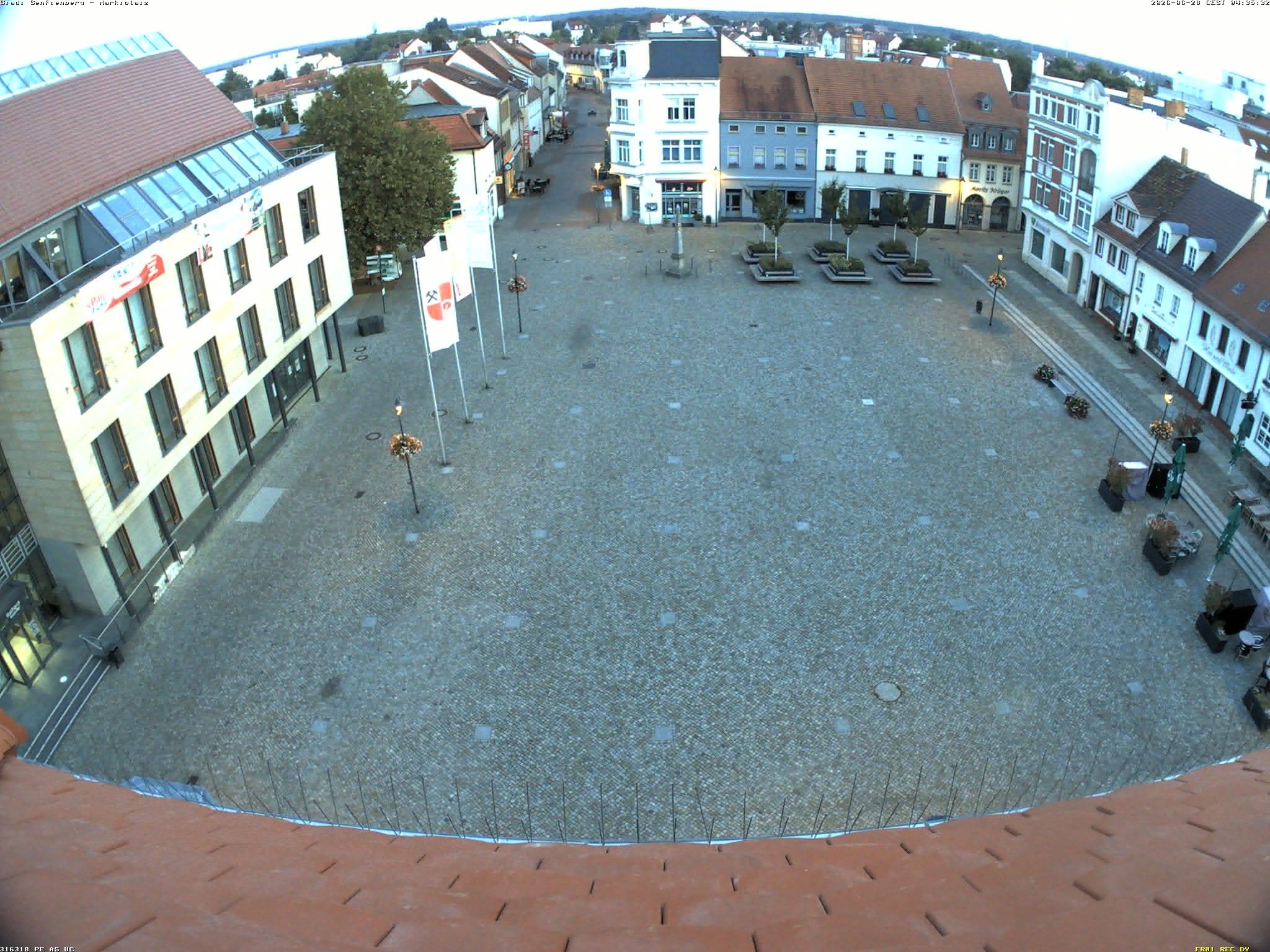 Archiv Foto Webcam Senftenberg Stadtzentrum