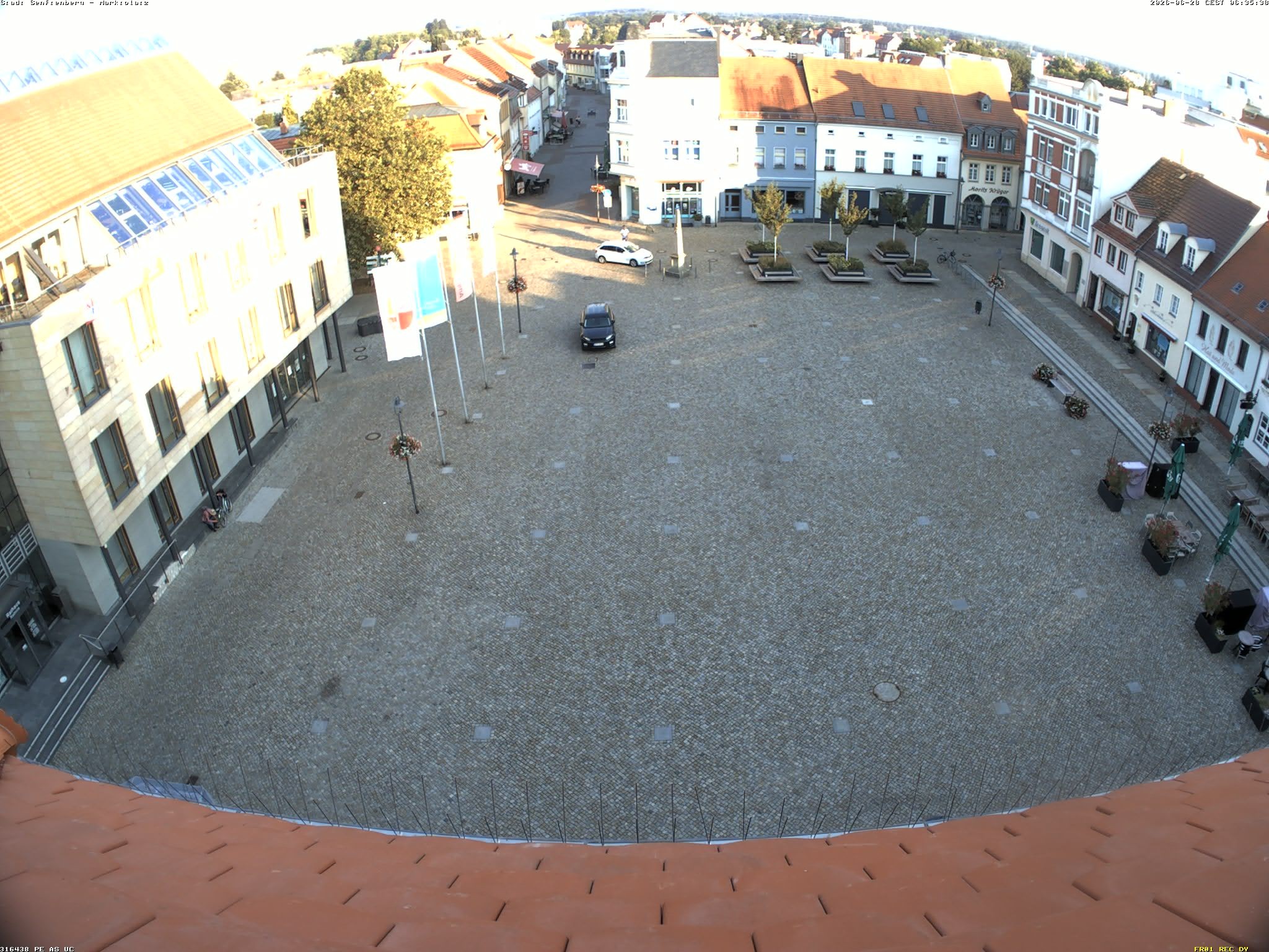 Archiv Foto Webcam Senftenberg Stadtzentrum