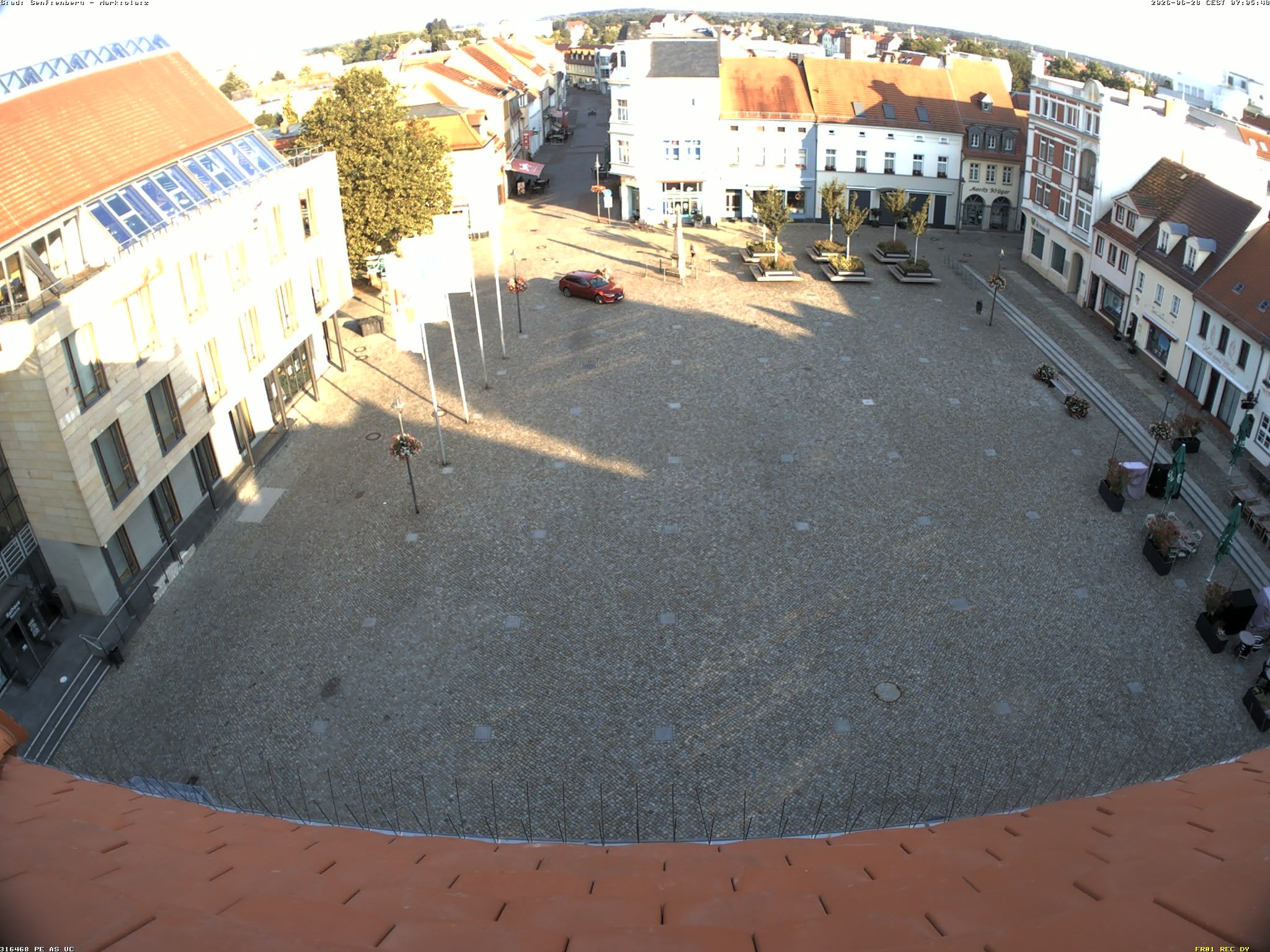 Archiv Foto Webcam Senftenberg Stadtzentrum