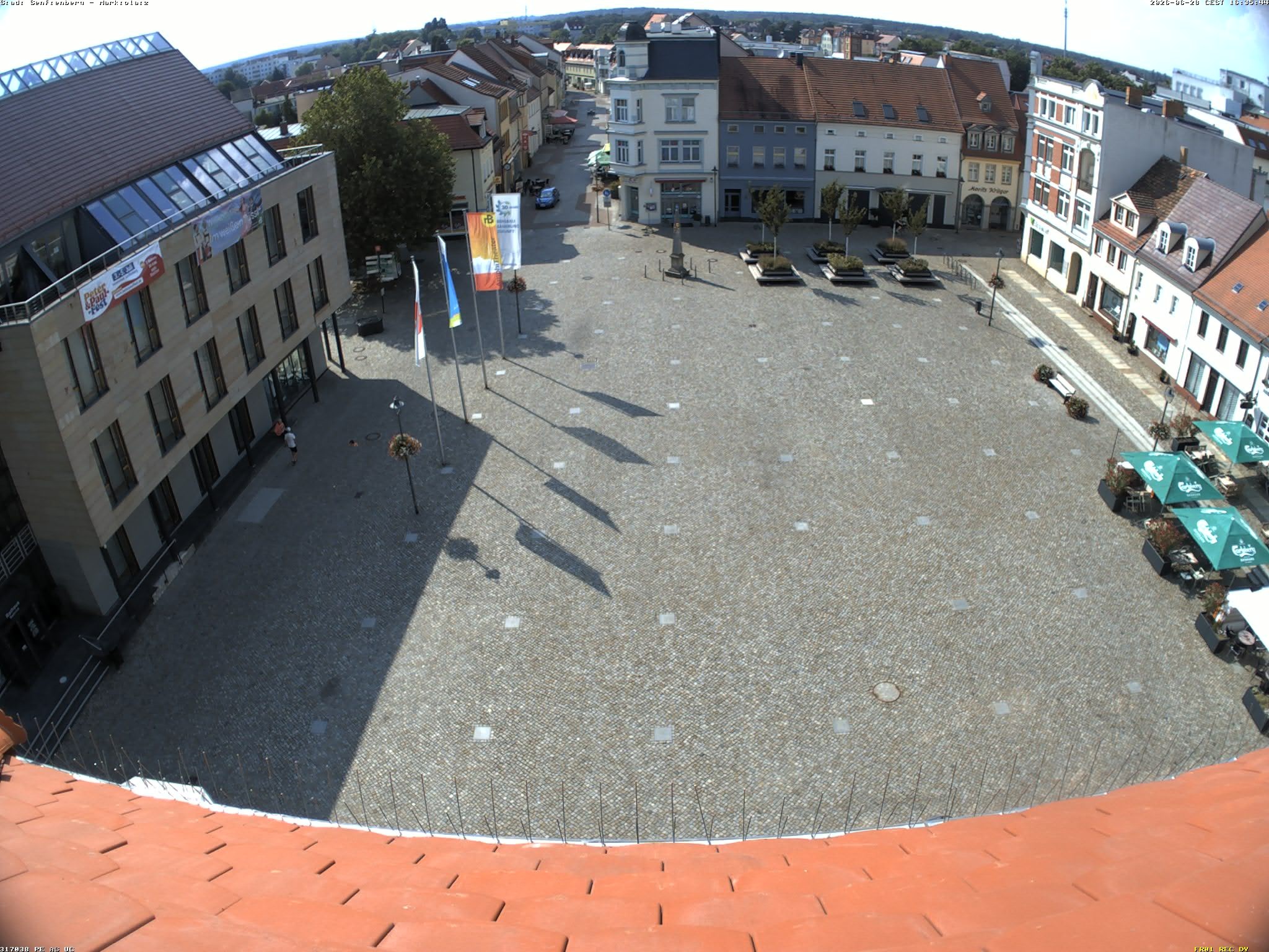 Archiv Foto Webcam Senftenberg Stadtzentrum