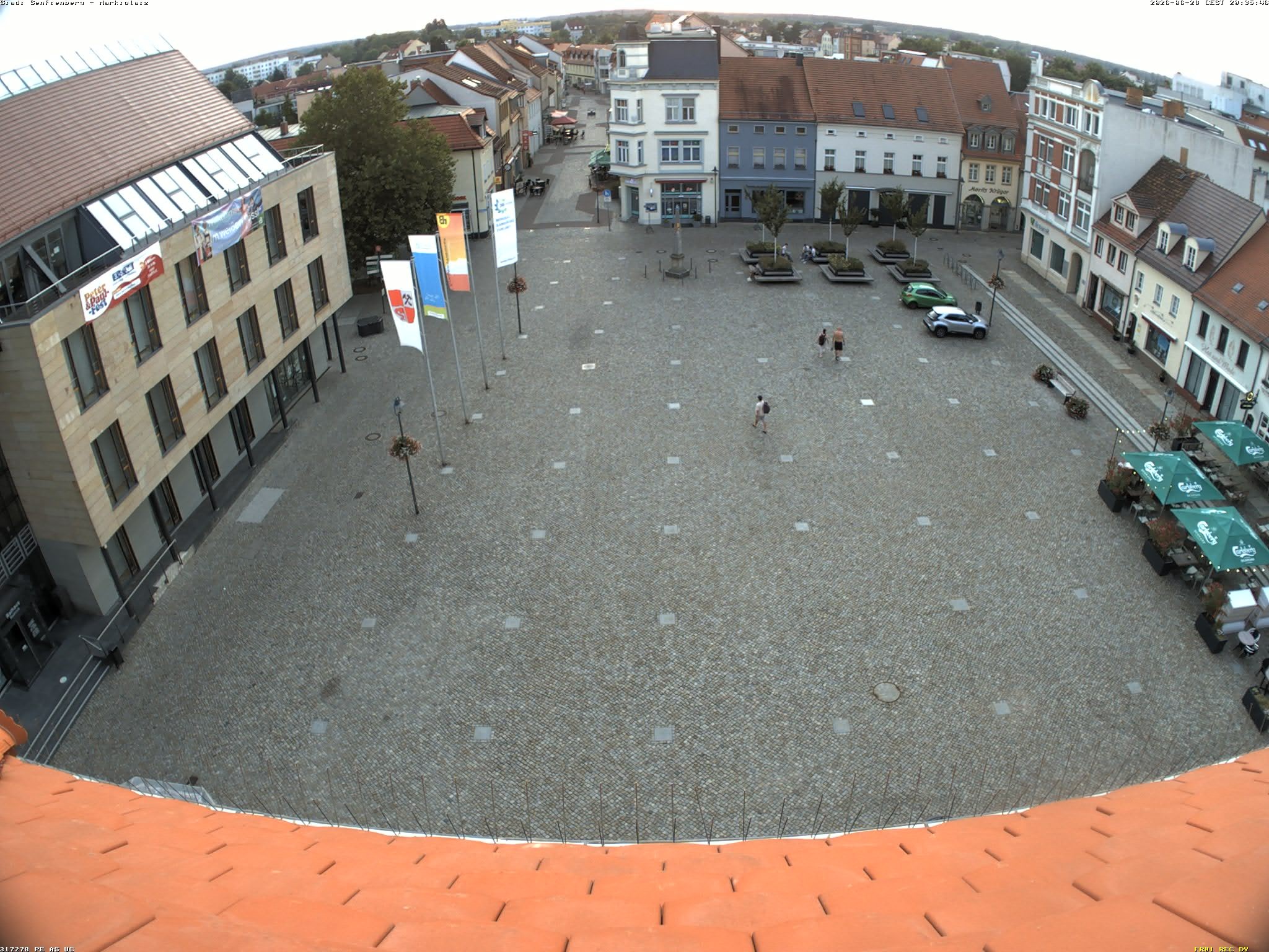 Archiv Foto Webcam Senftenberg Stadtzentrum
