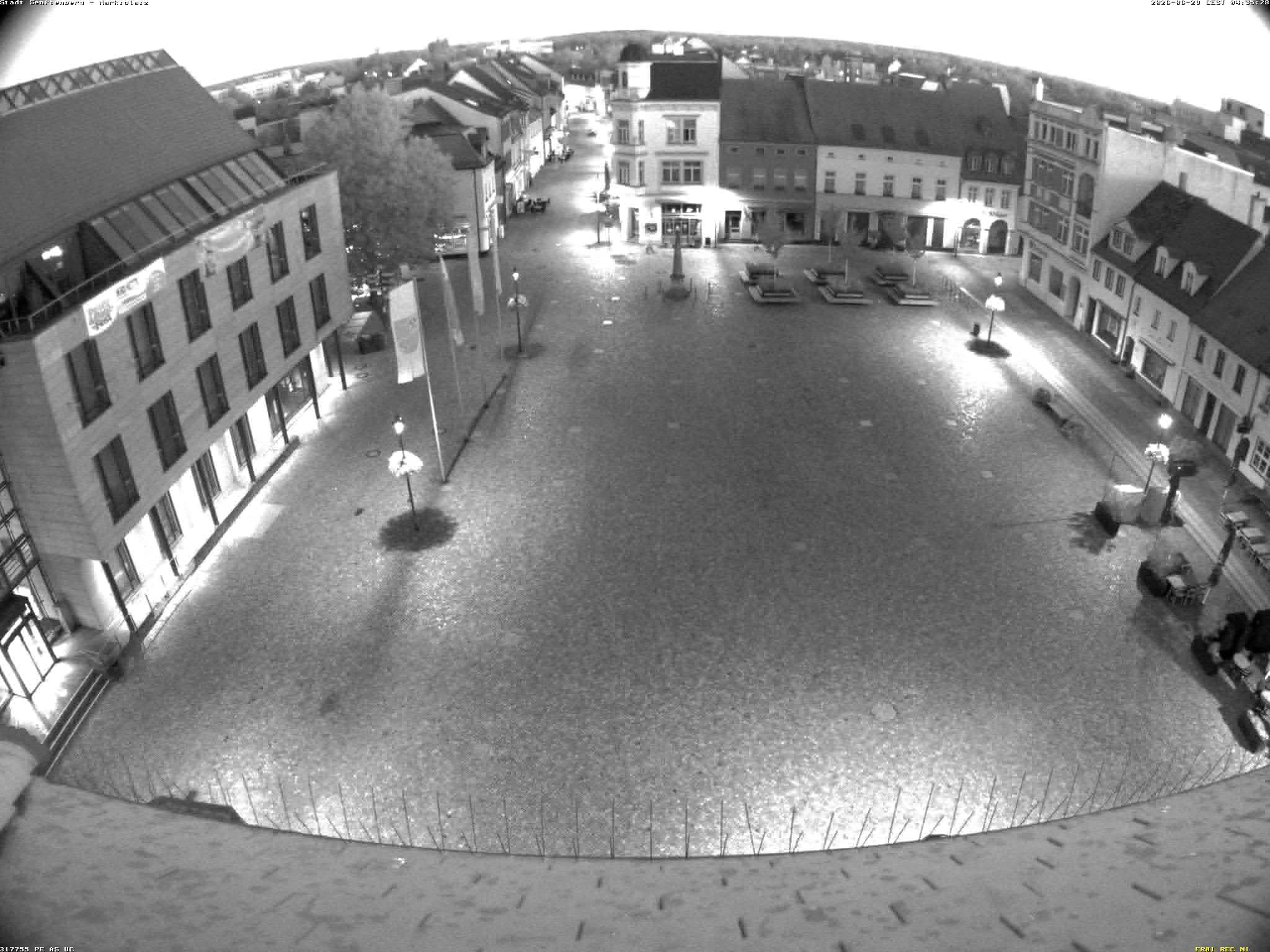 Archiv Foto Webcam Senftenberg Stadtzentrum