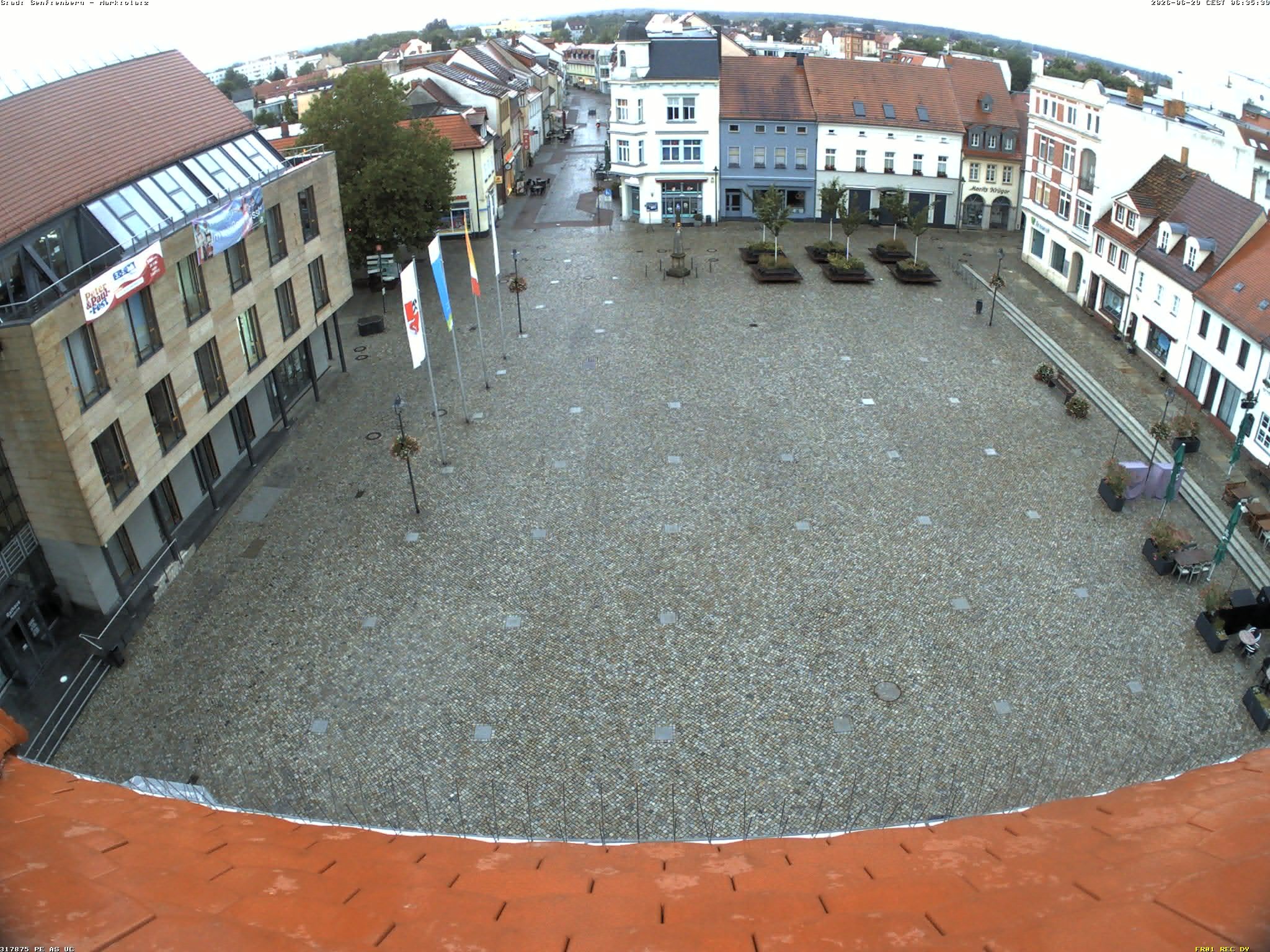Archiv Foto Webcam Senftenberg Stadtzentrum