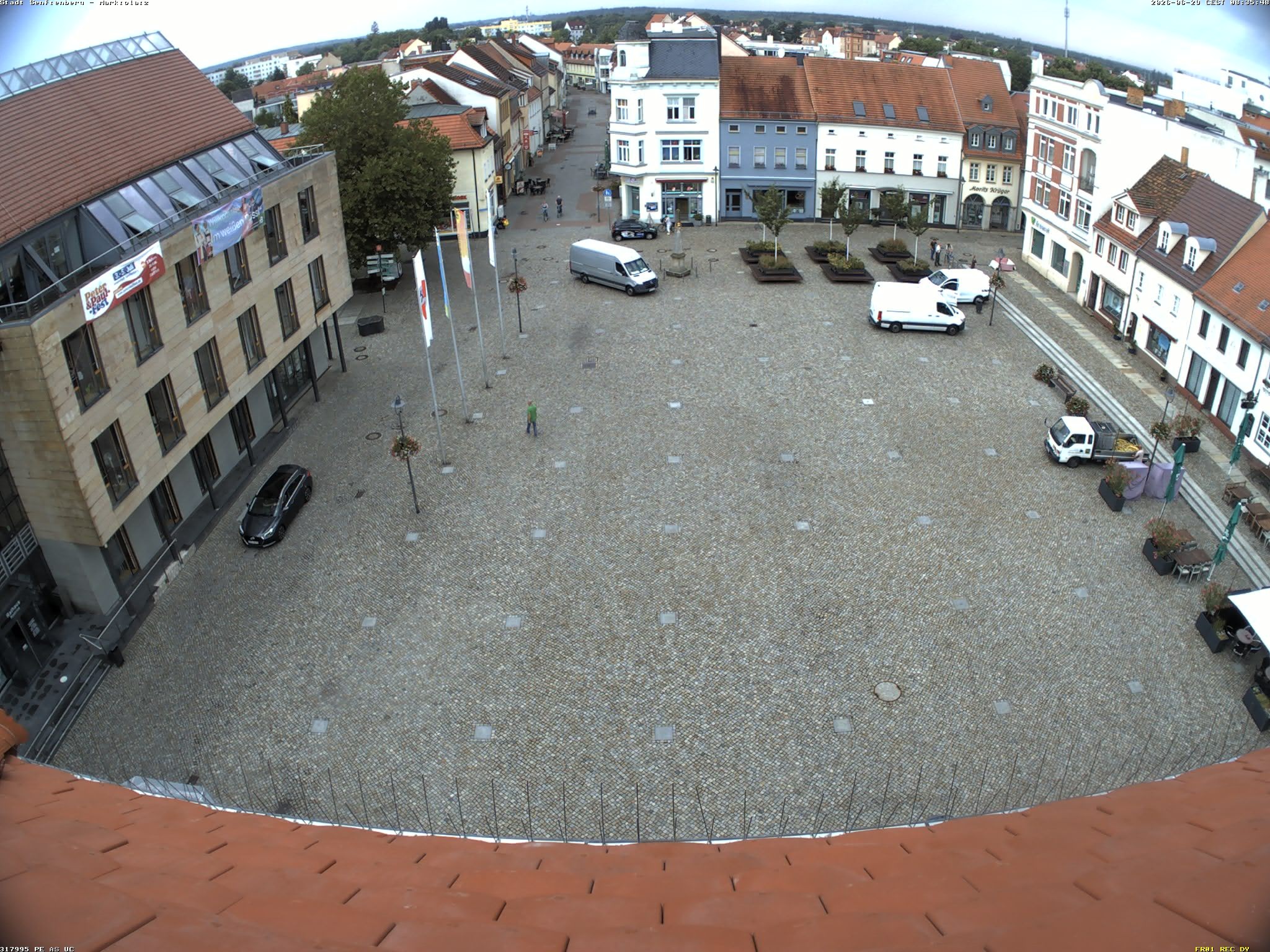 Archiv Foto Webcam Senftenberg Stadtzentrum