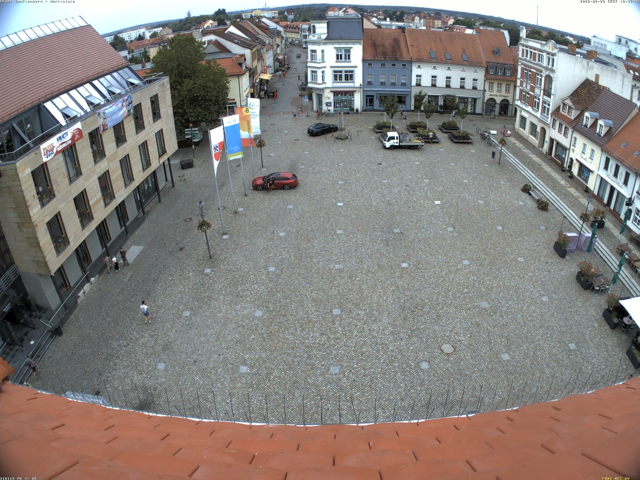Archiv Foto Webcam Senftenberg Stadtzentrum