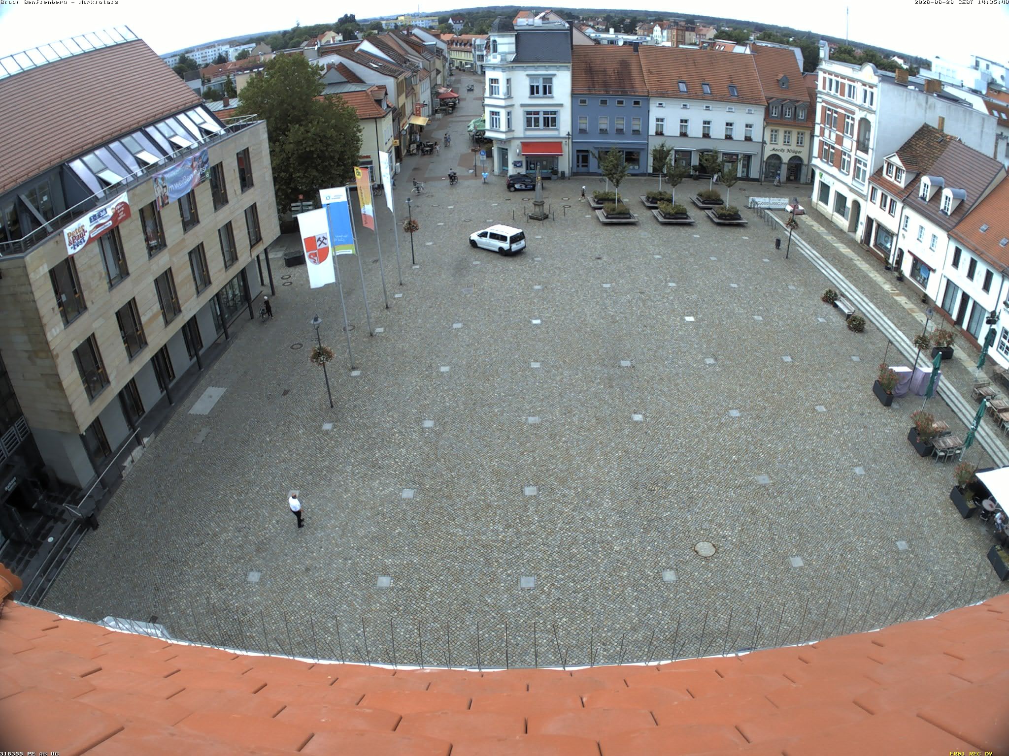 Archiv Foto Webcam Senftenberg Stadtzentrum