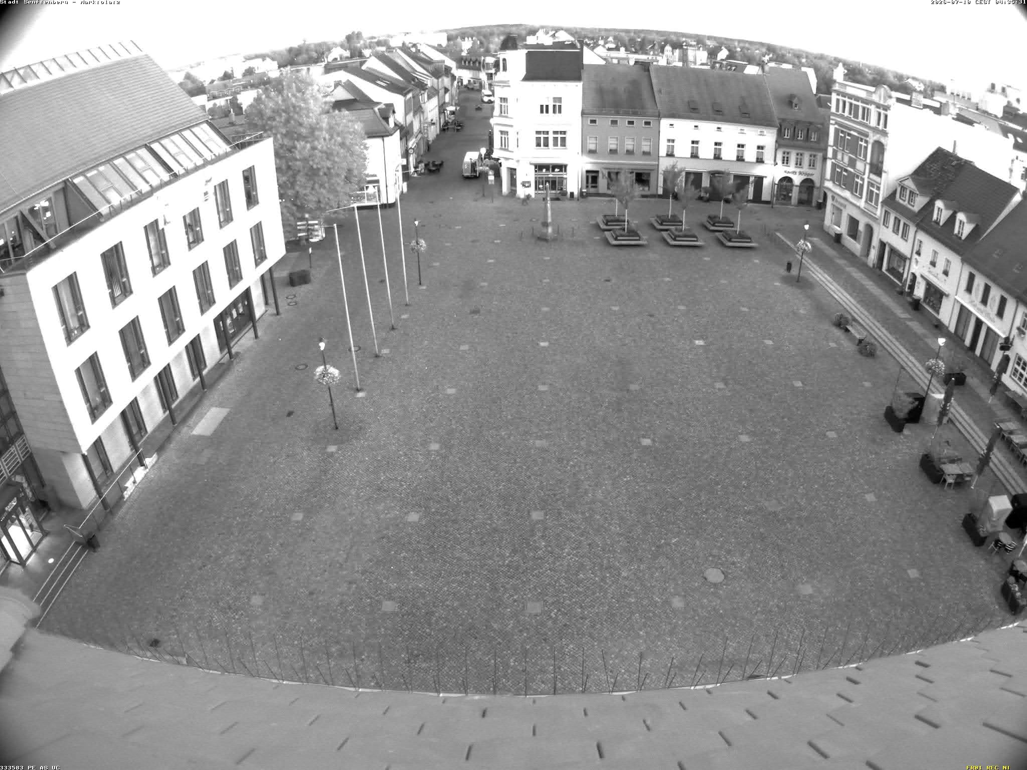 Archiv Foto Webcam Senftenberg Stadtzentrum