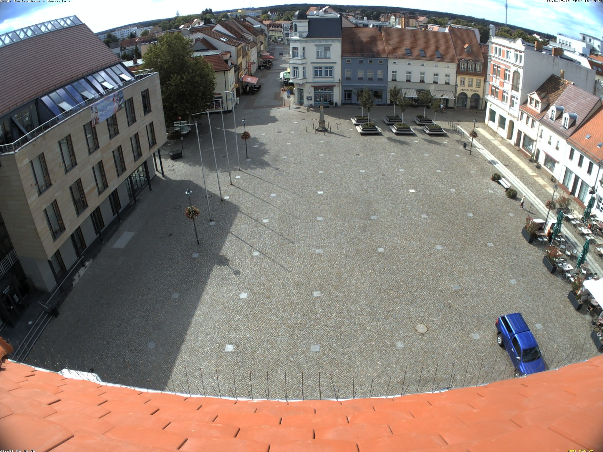 Archiv Foto Webcam Senftenberg Stadtzentrum