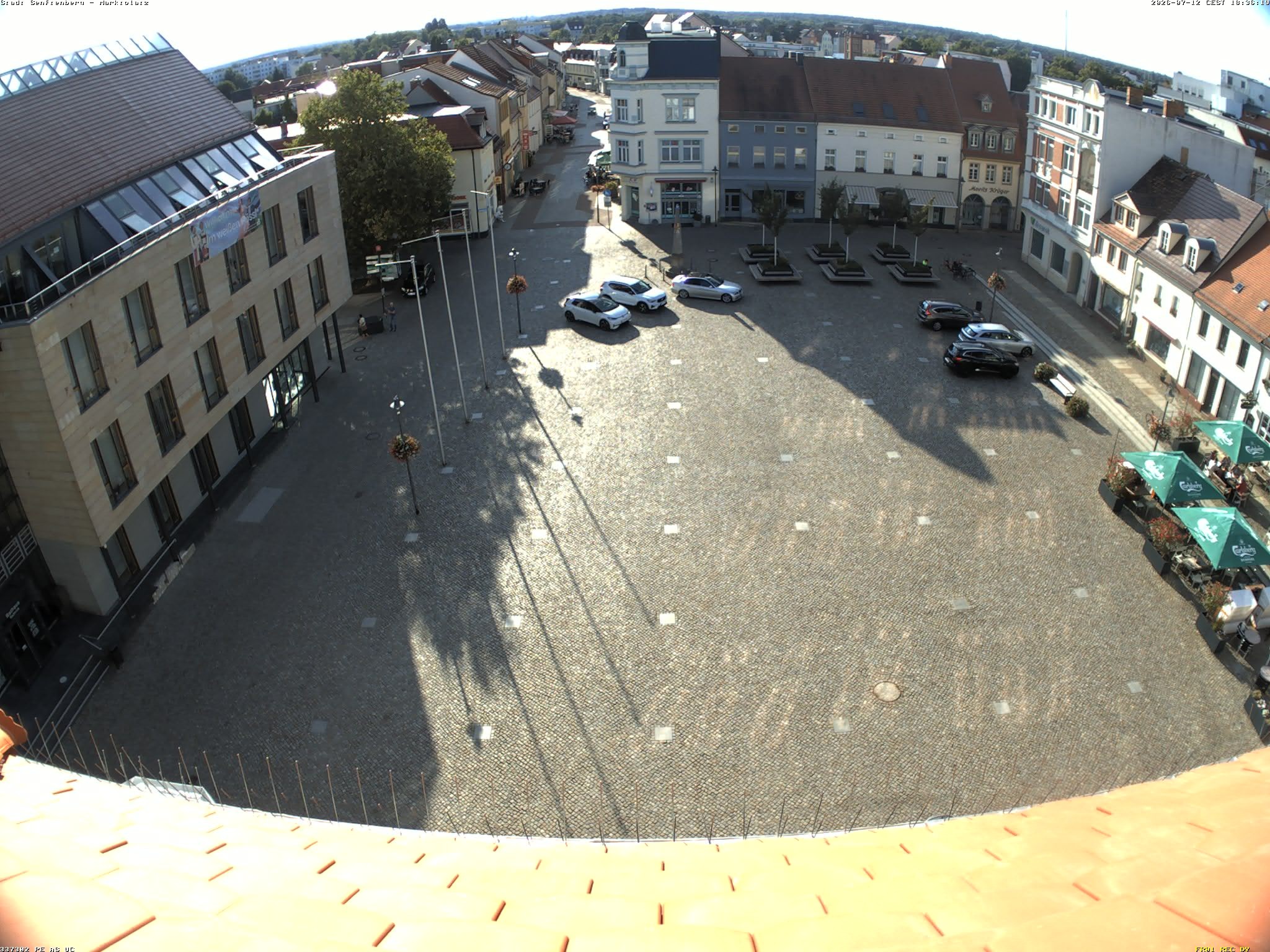 Archiv Foto Webcam Senftenberg Stadtzentrum