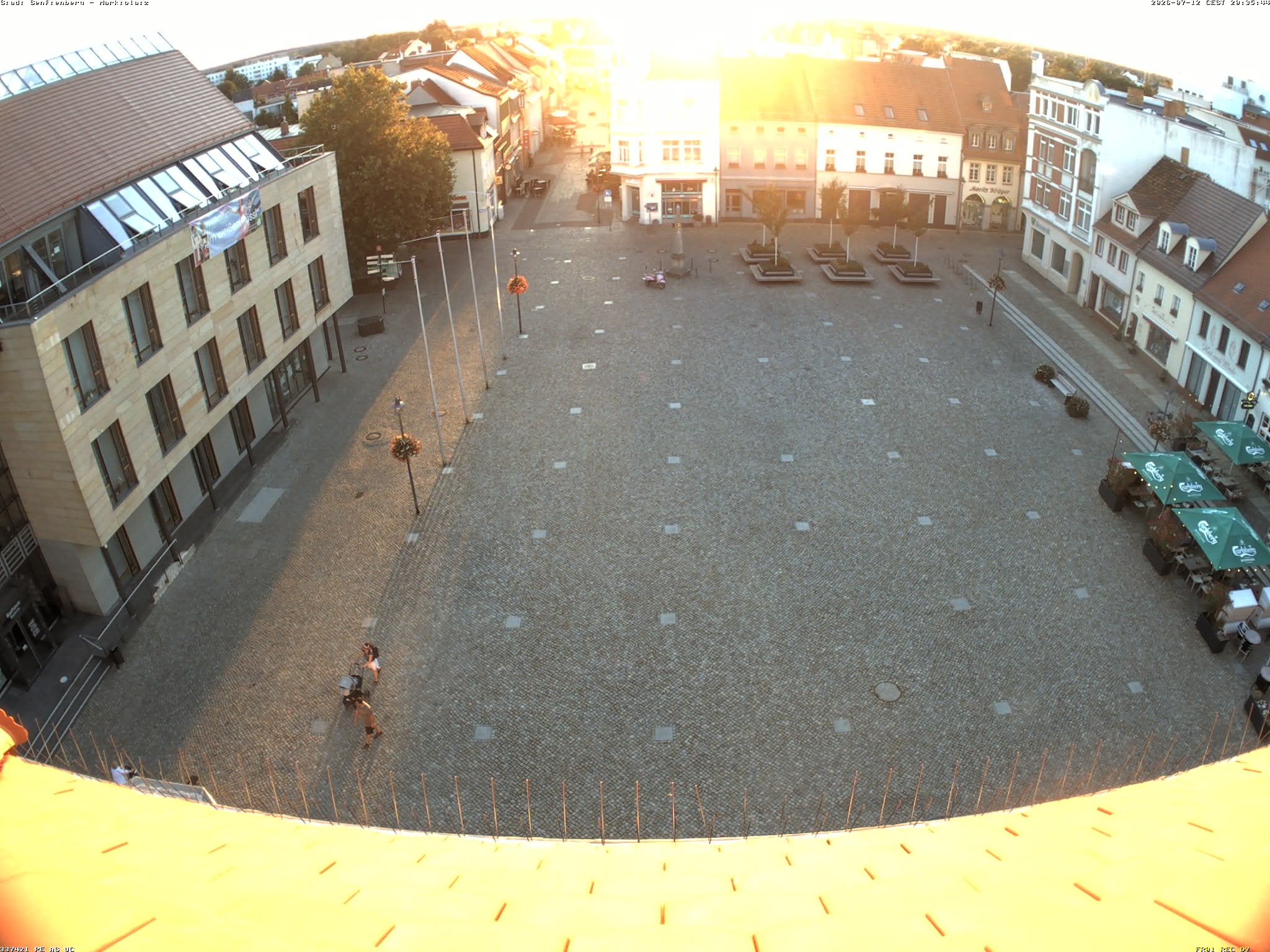 Archiv Foto Webcam Senftenberg Stadtzentrum