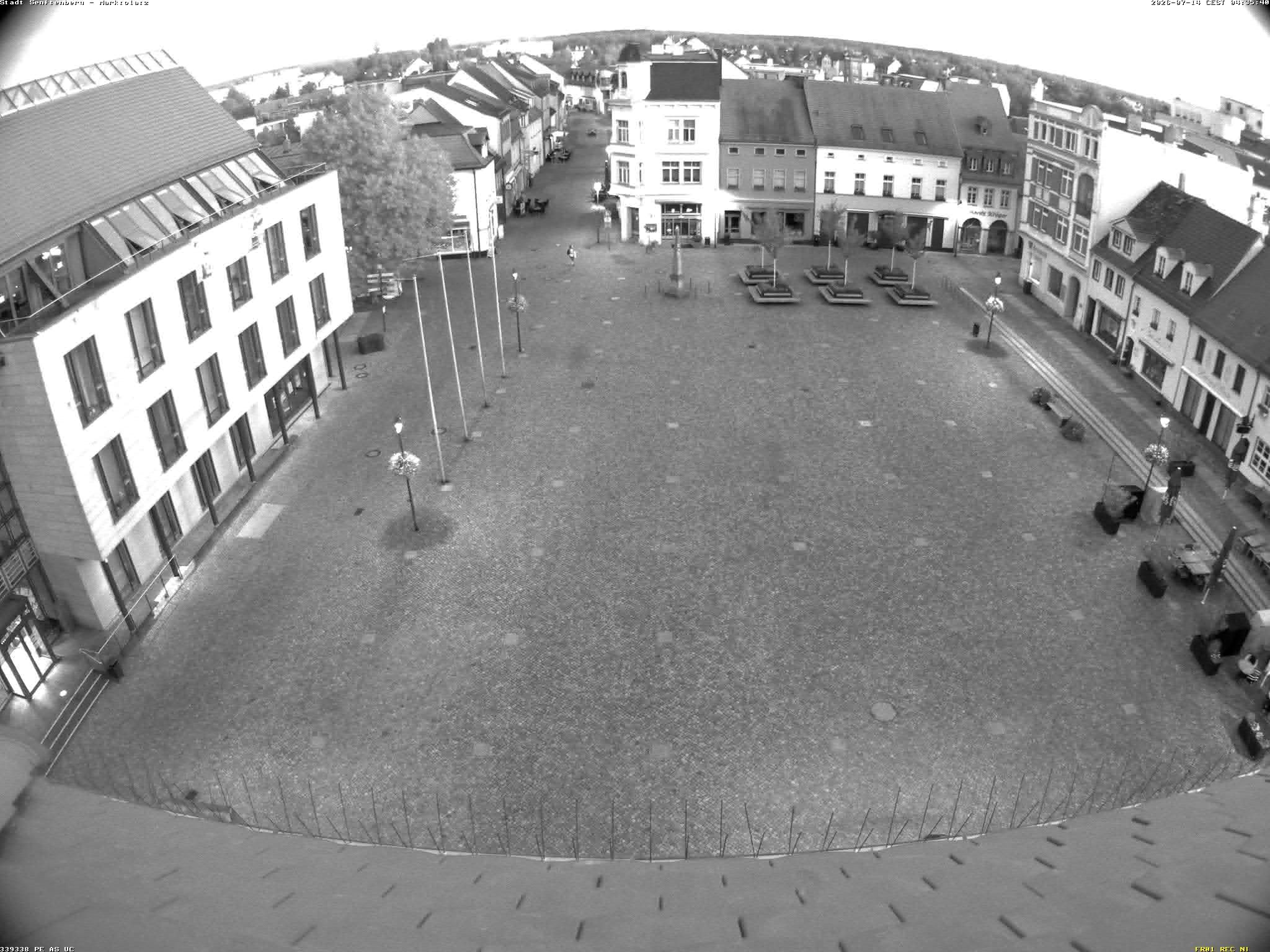 Archiv Foto Webcam Senftenberg Stadtzentrum
