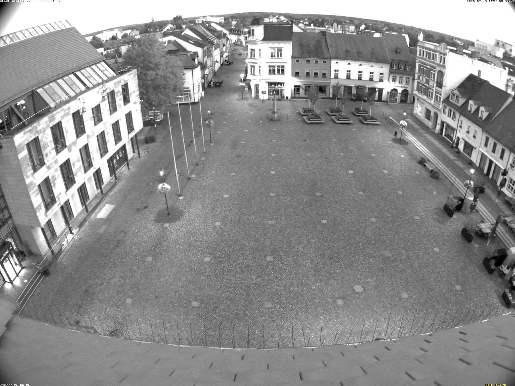 Archiv Foto Webcam Senftenberg Stadtzentrum