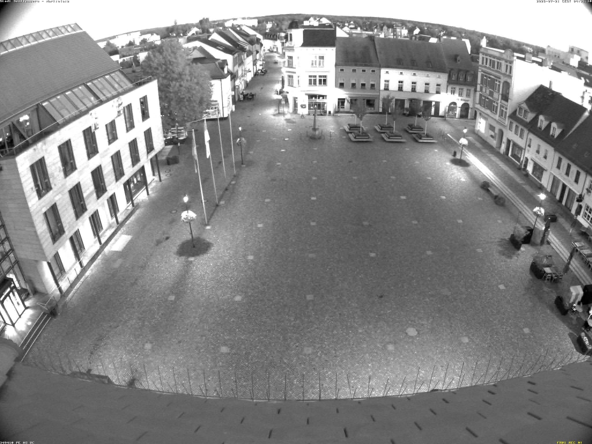 Archiv Foto Webcam Senftenberg Stadtzentrum