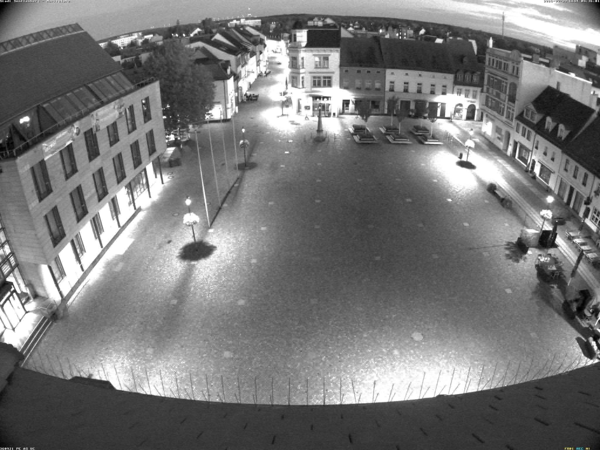 Archiv Foto Webcam Senftenberg Stadtzentrum