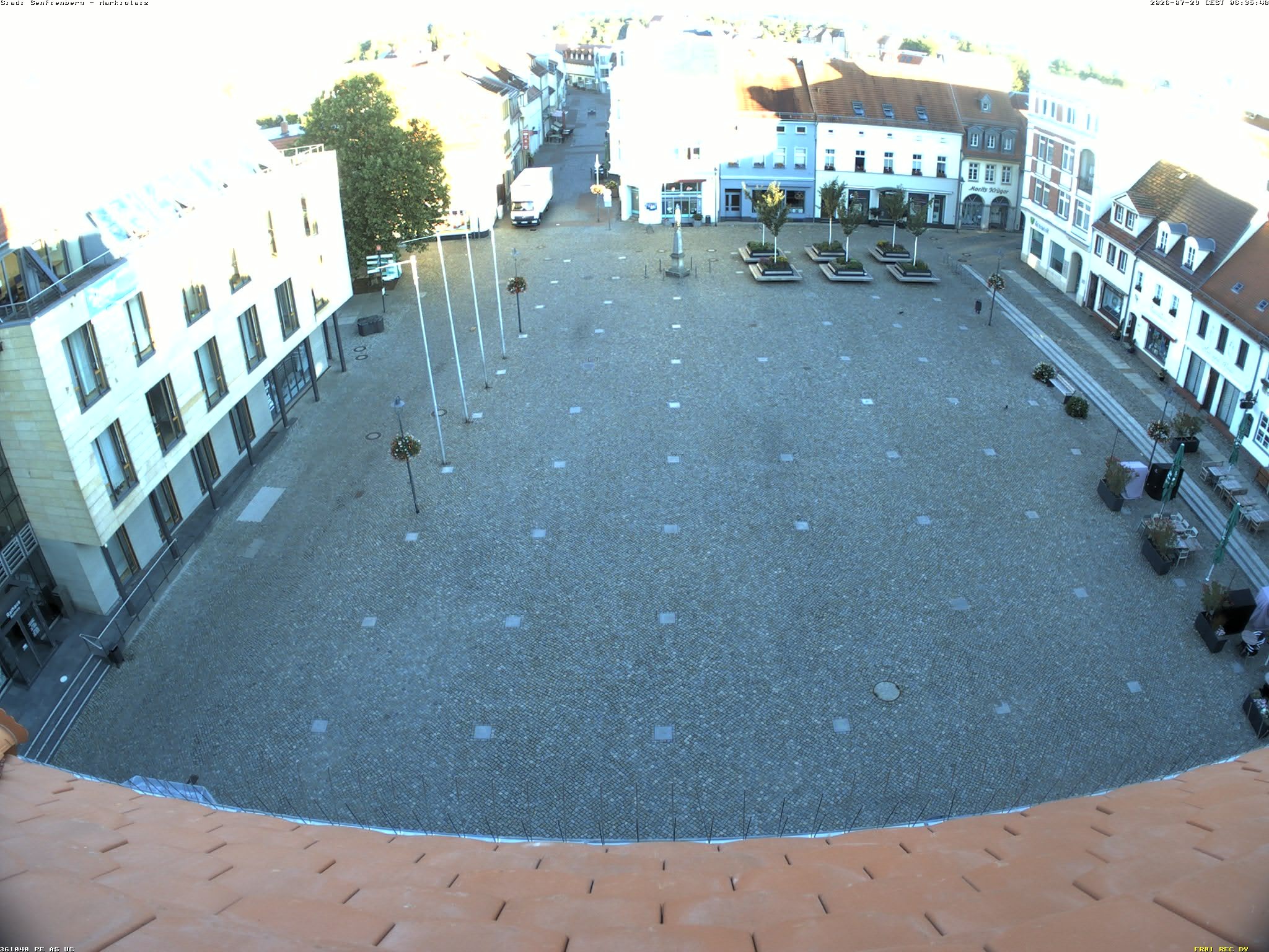 Archiv Foto Webcam Senftenberg Stadtzentrum