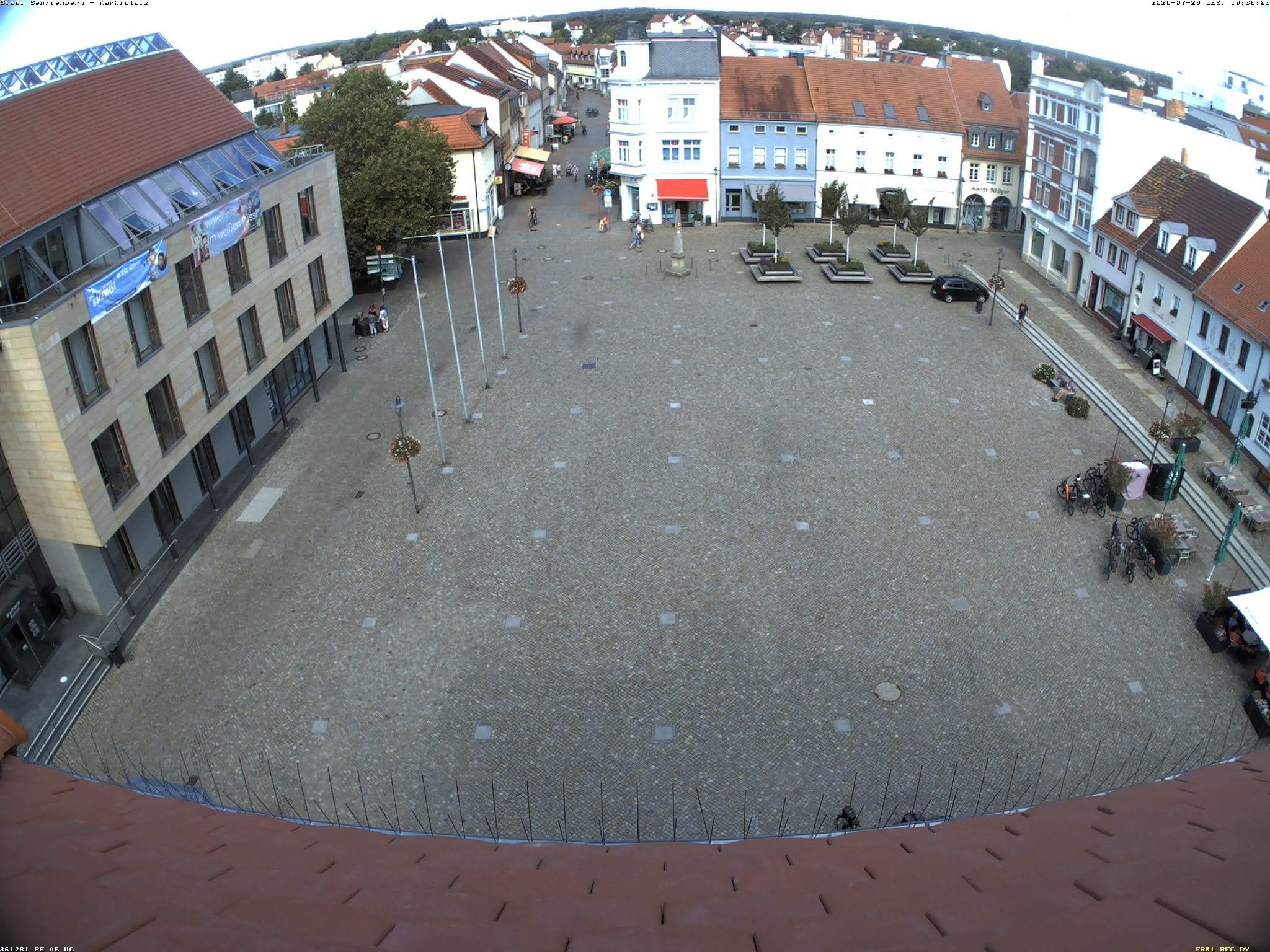 Archiv Foto Webcam Senftenberg Stadtzentrum