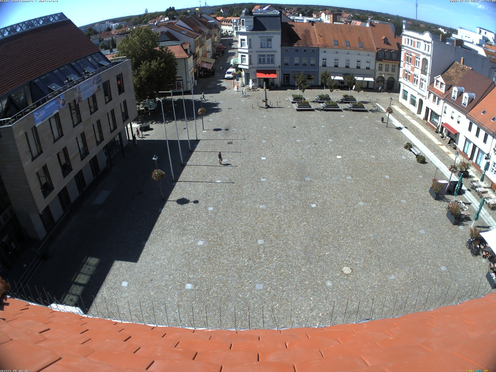 Archiv Foto Webcam Senftenberg Stadtzentrum