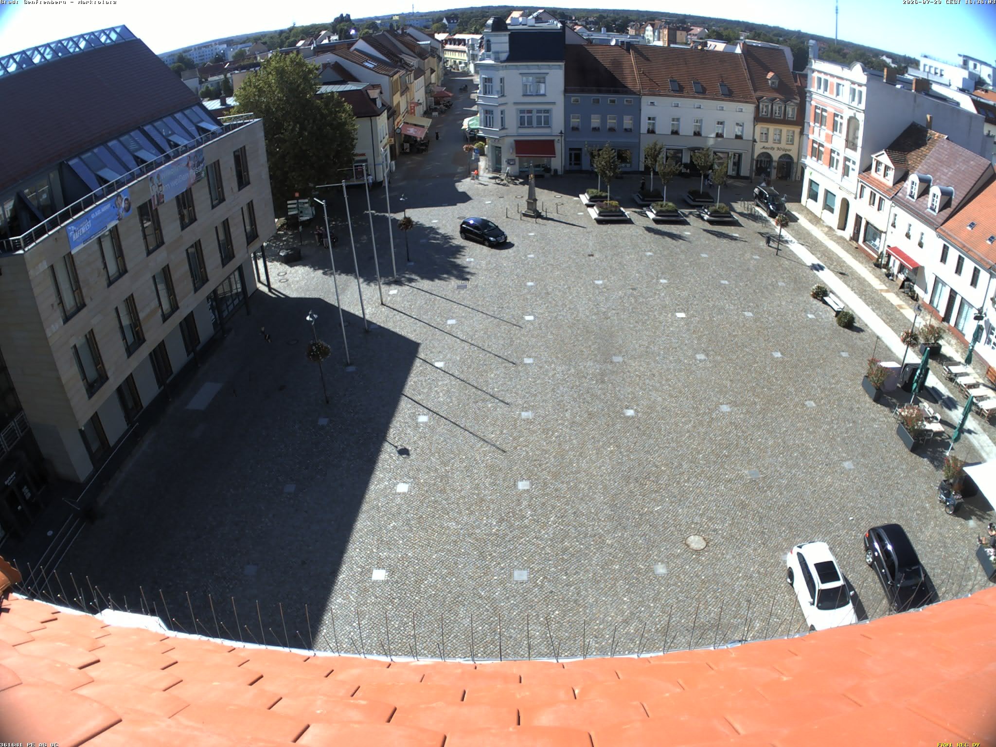 Archiv Foto Webcam Senftenberg Stadtzentrum
