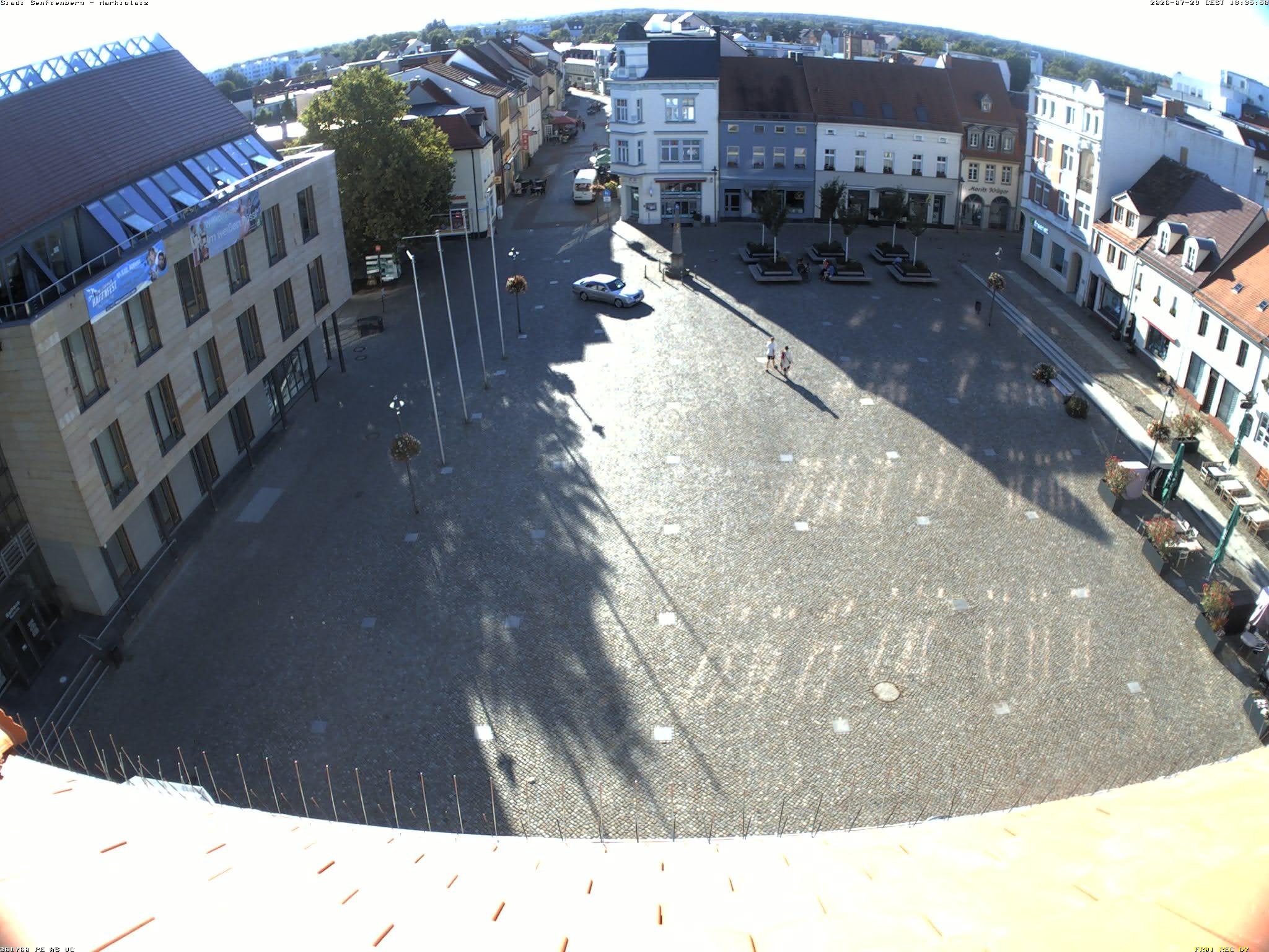Archiv Foto Webcam Senftenberg Stadtzentrum