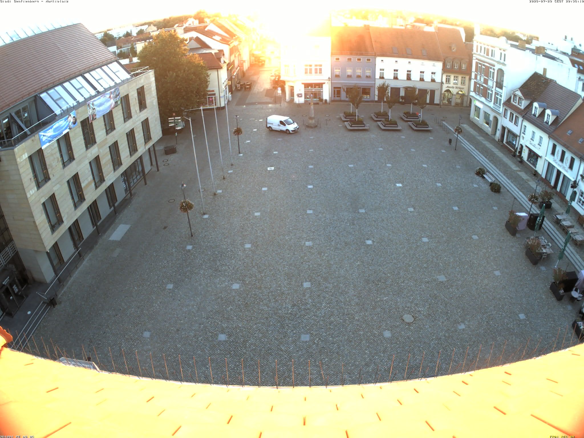 Archiv Foto Webcam Senftenberg Stadtzentrum