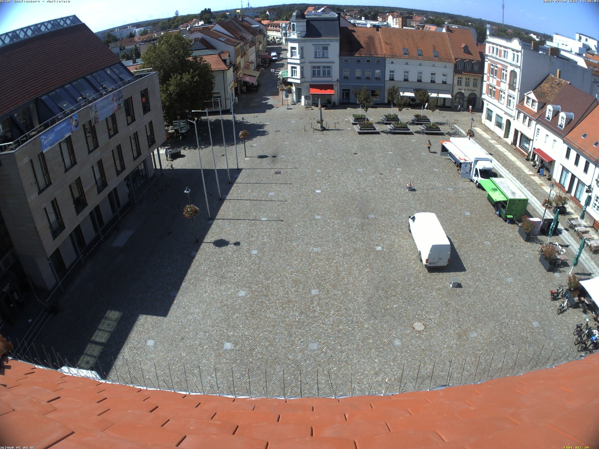 Archiv Foto Webcam Senftenberg Stadtzentrum