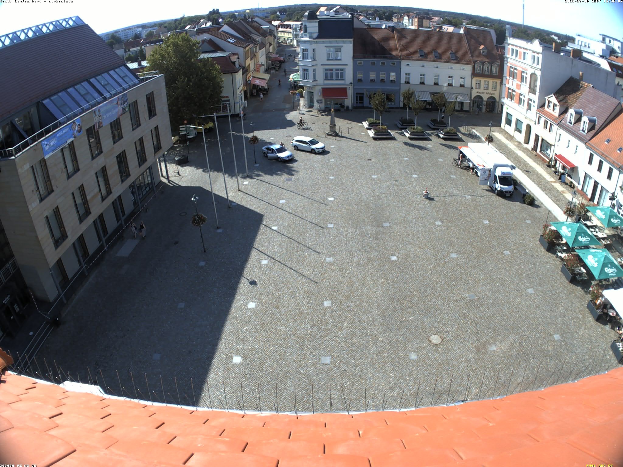 Archiv Foto Webcam Senftenberg Stadtzentrum