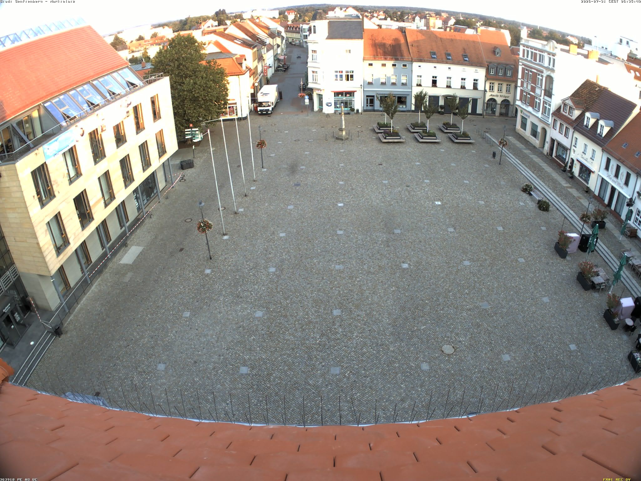 Archiv Foto Webcam Senftenberg Stadtzentrum