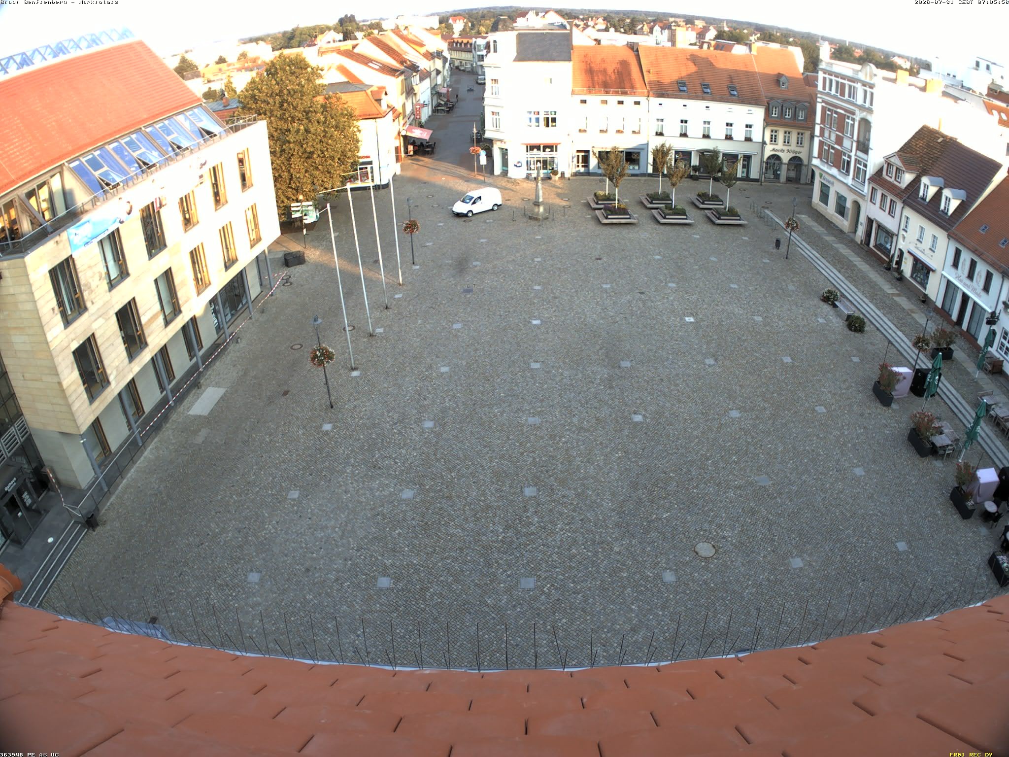 Archiv Foto Webcam Senftenberg Stadtzentrum