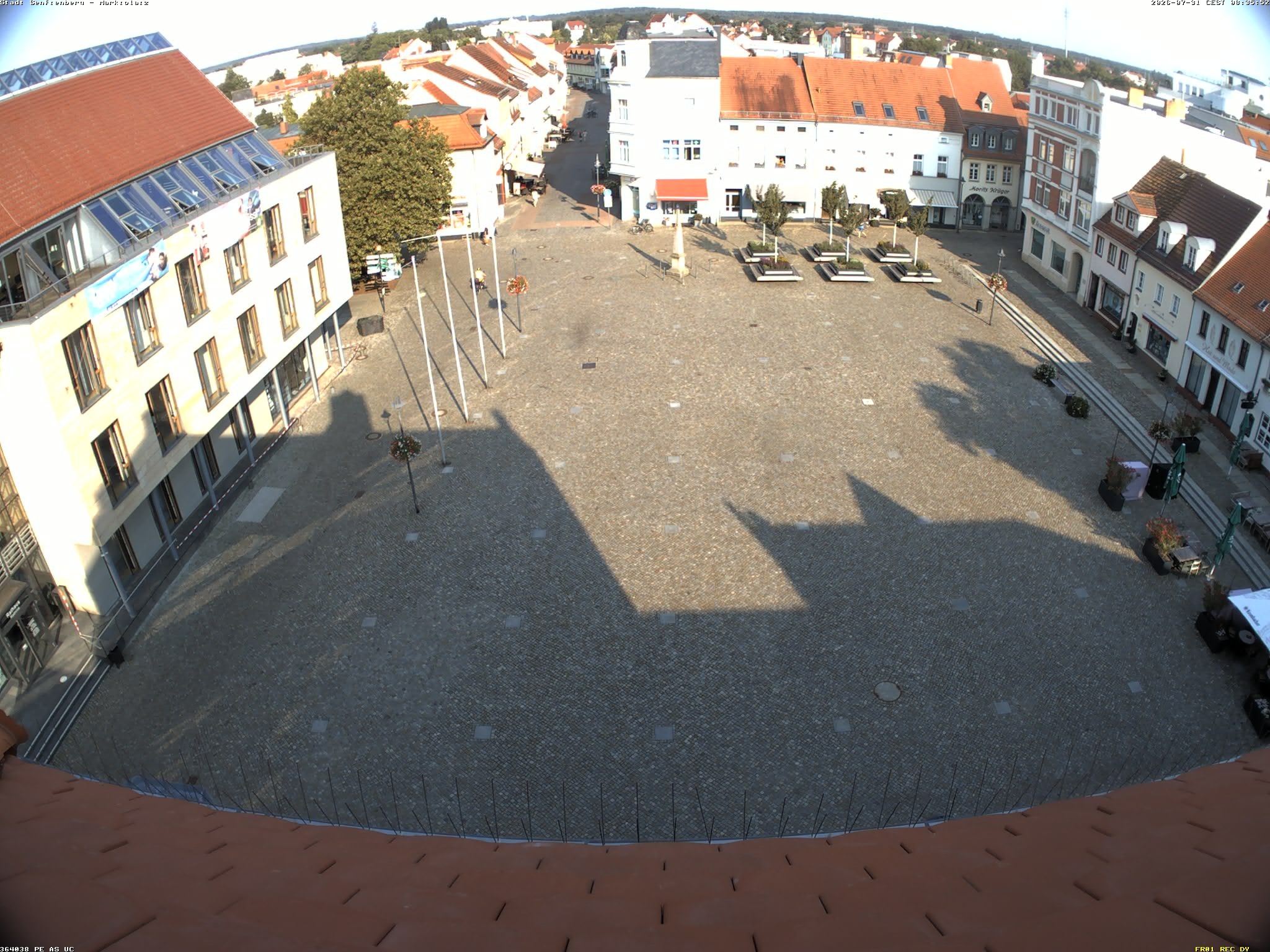 Archiv Foto Webcam Senftenberg Stadtzentrum