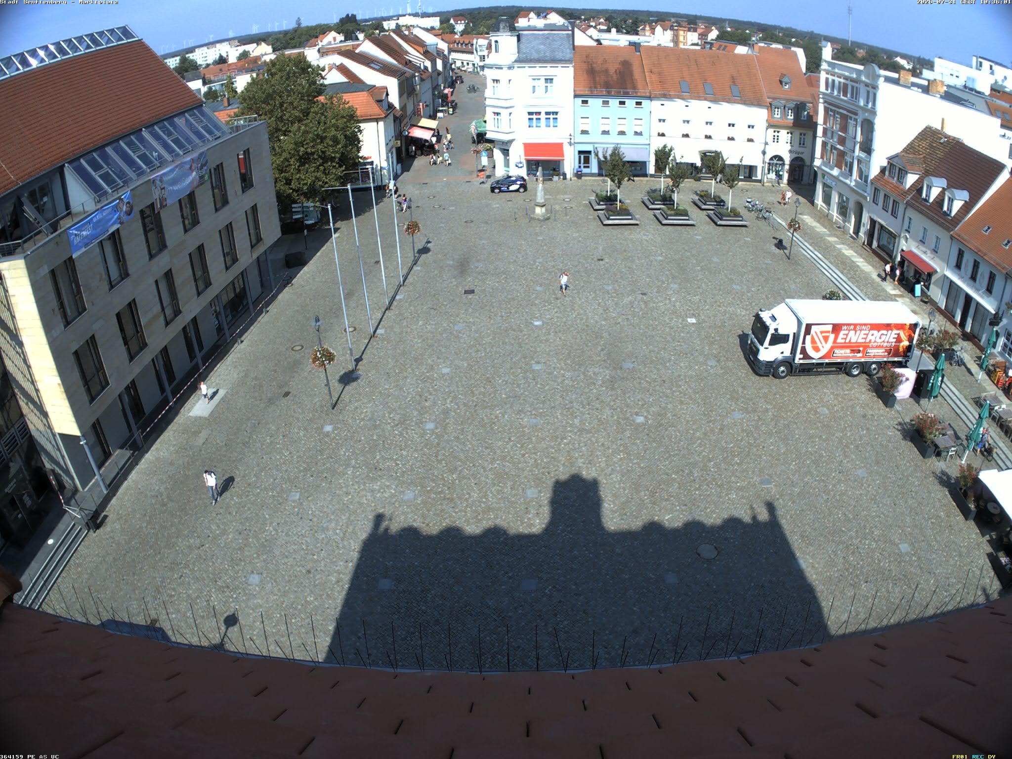 Archiv Foto Webcam Senftenberg Stadtzentrum