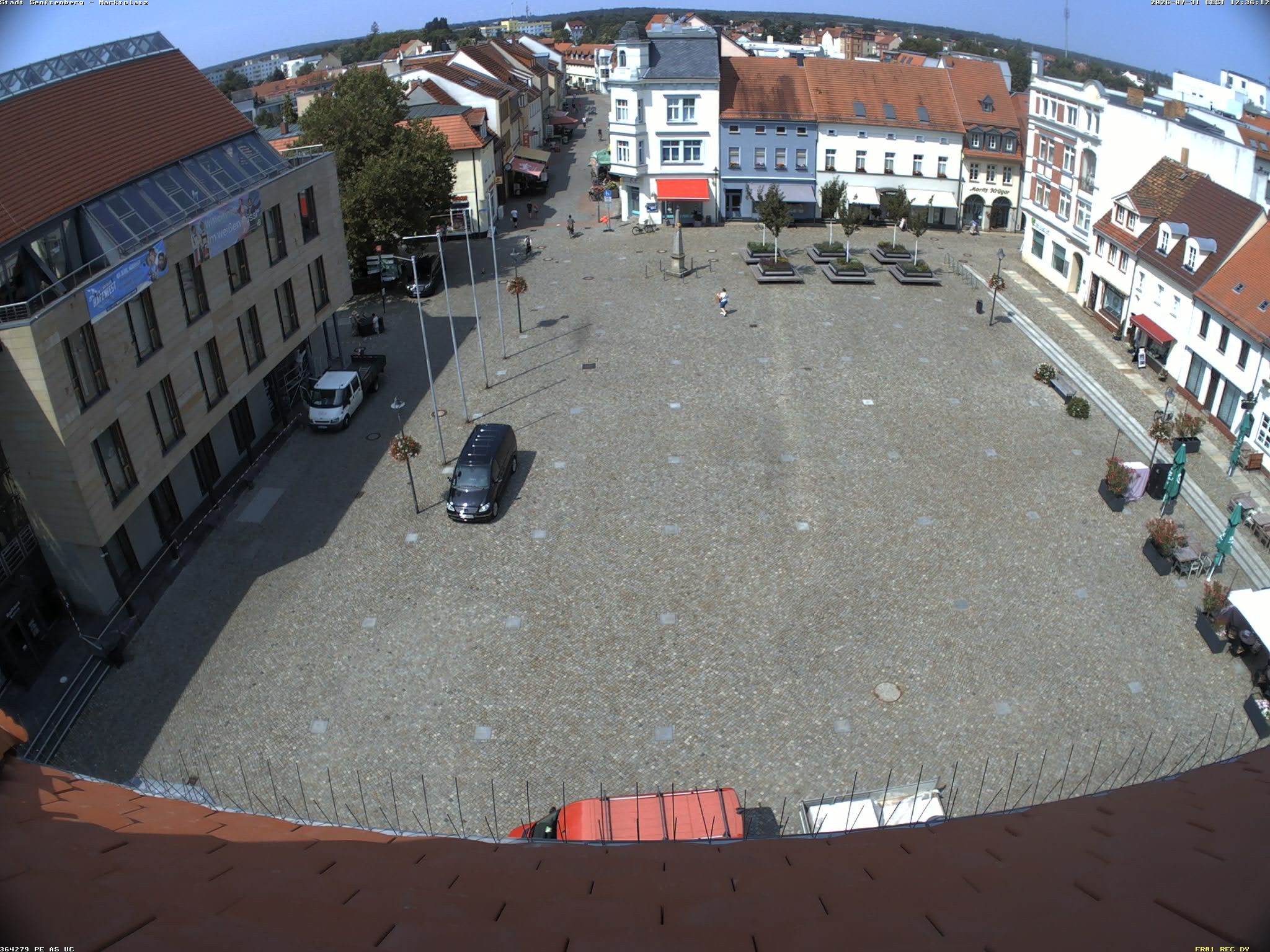 Archiv Foto Webcam Senftenberg Stadtzentrum