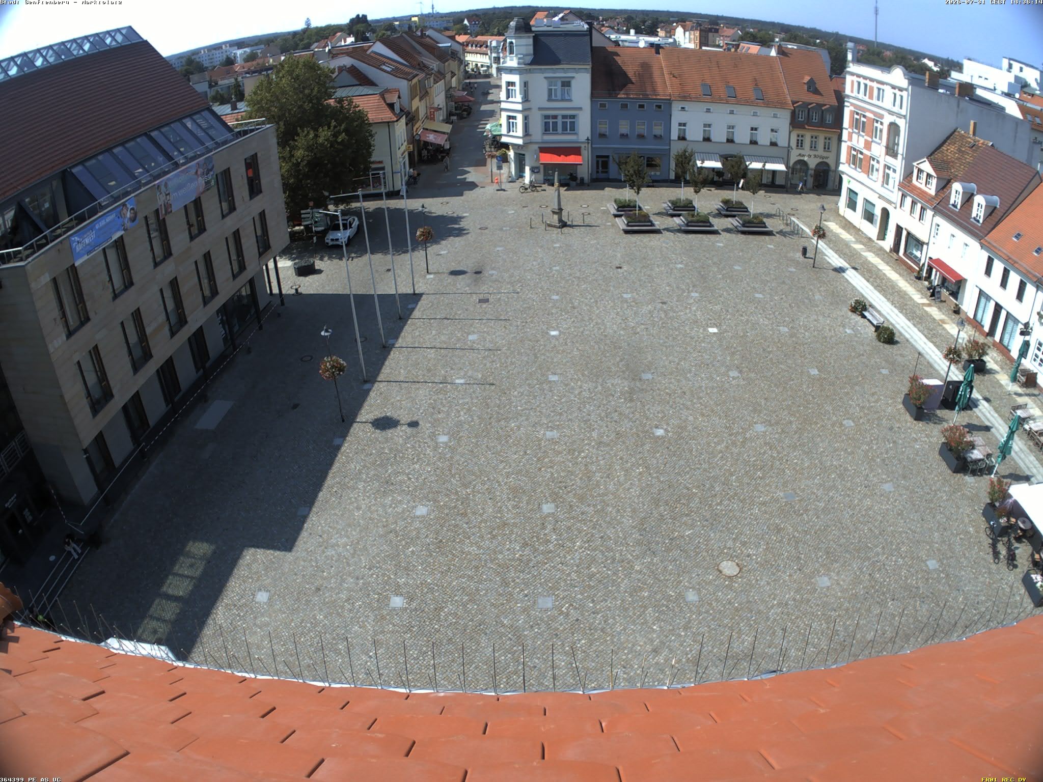 Archiv Foto Webcam Senftenberg Stadtzentrum