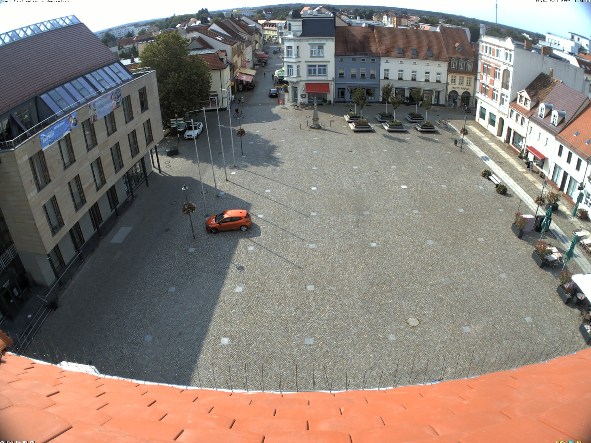 Archiv Foto Webcam Senftenberg Stadtzentrum