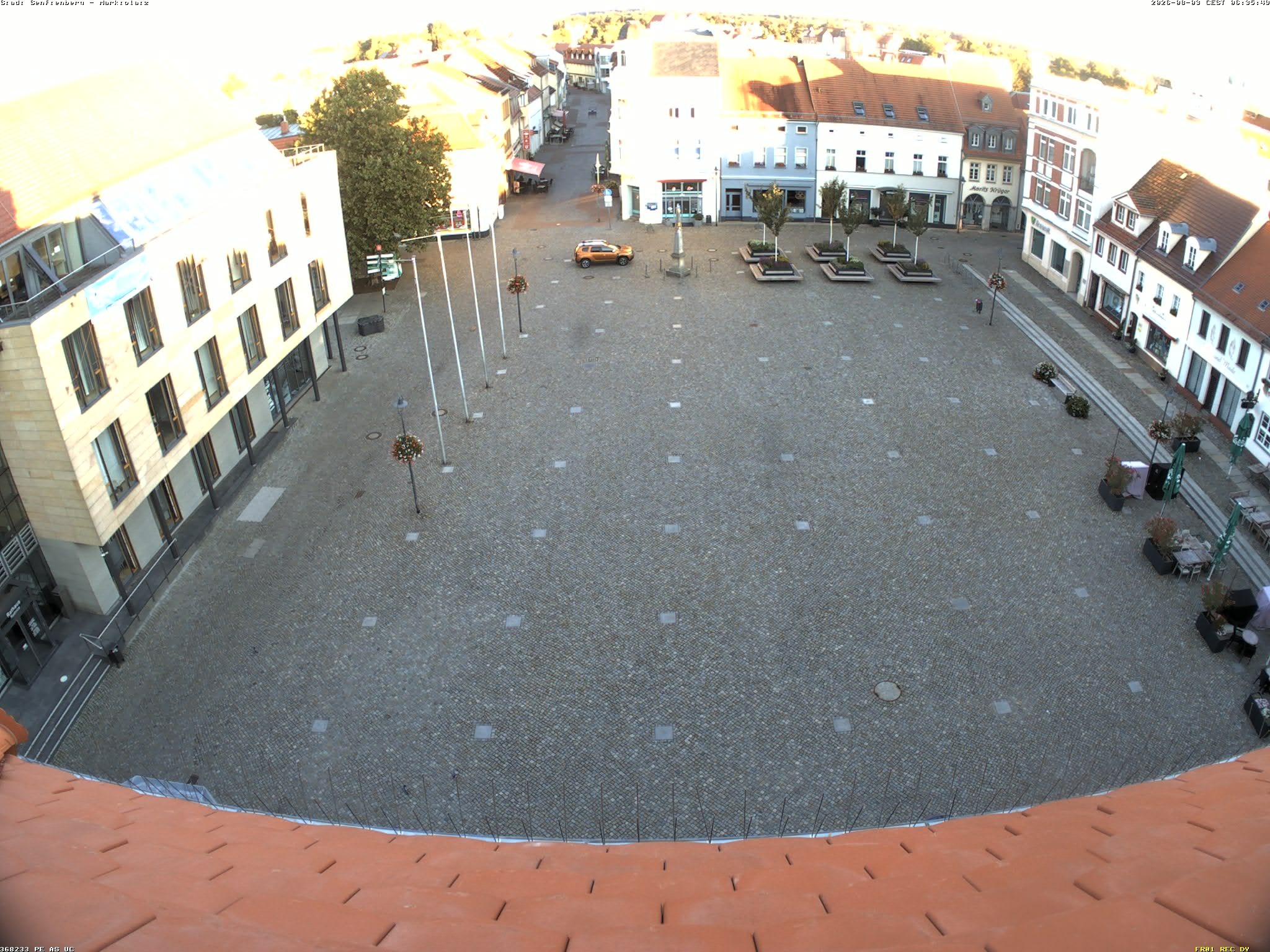 Archived image Webcam City Center Senftenberg