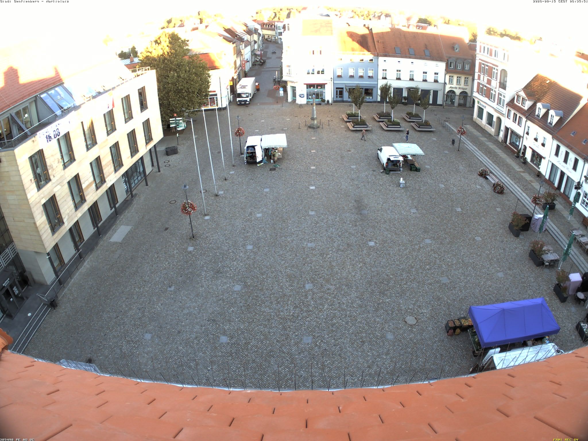 Archiv Foto Webcam Senftenberg Stadtzentrum
