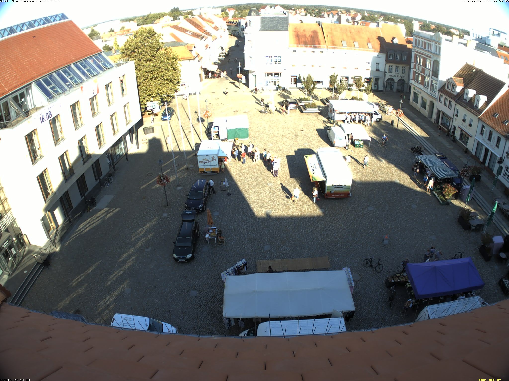Archiv Foto Webcam Senftenberg Stadtzentrum