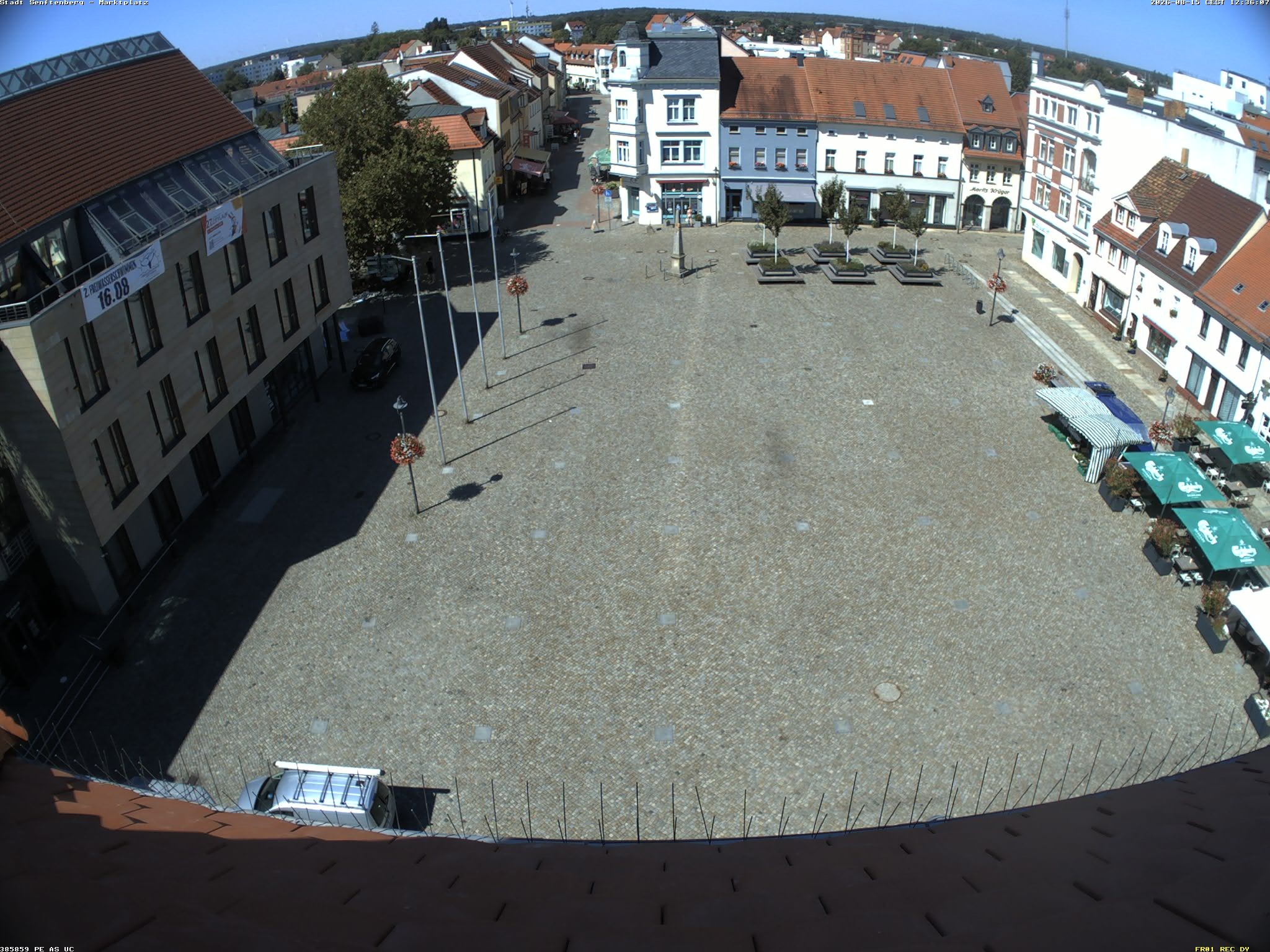 Archiv Foto Webcam Senftenberg Stadtzentrum