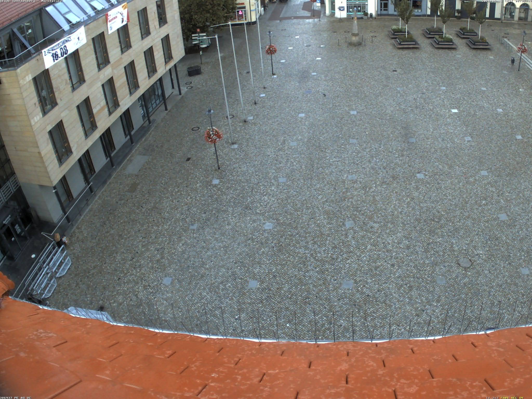 Archiv Foto Webcam Senftenberg Stadtzentrum