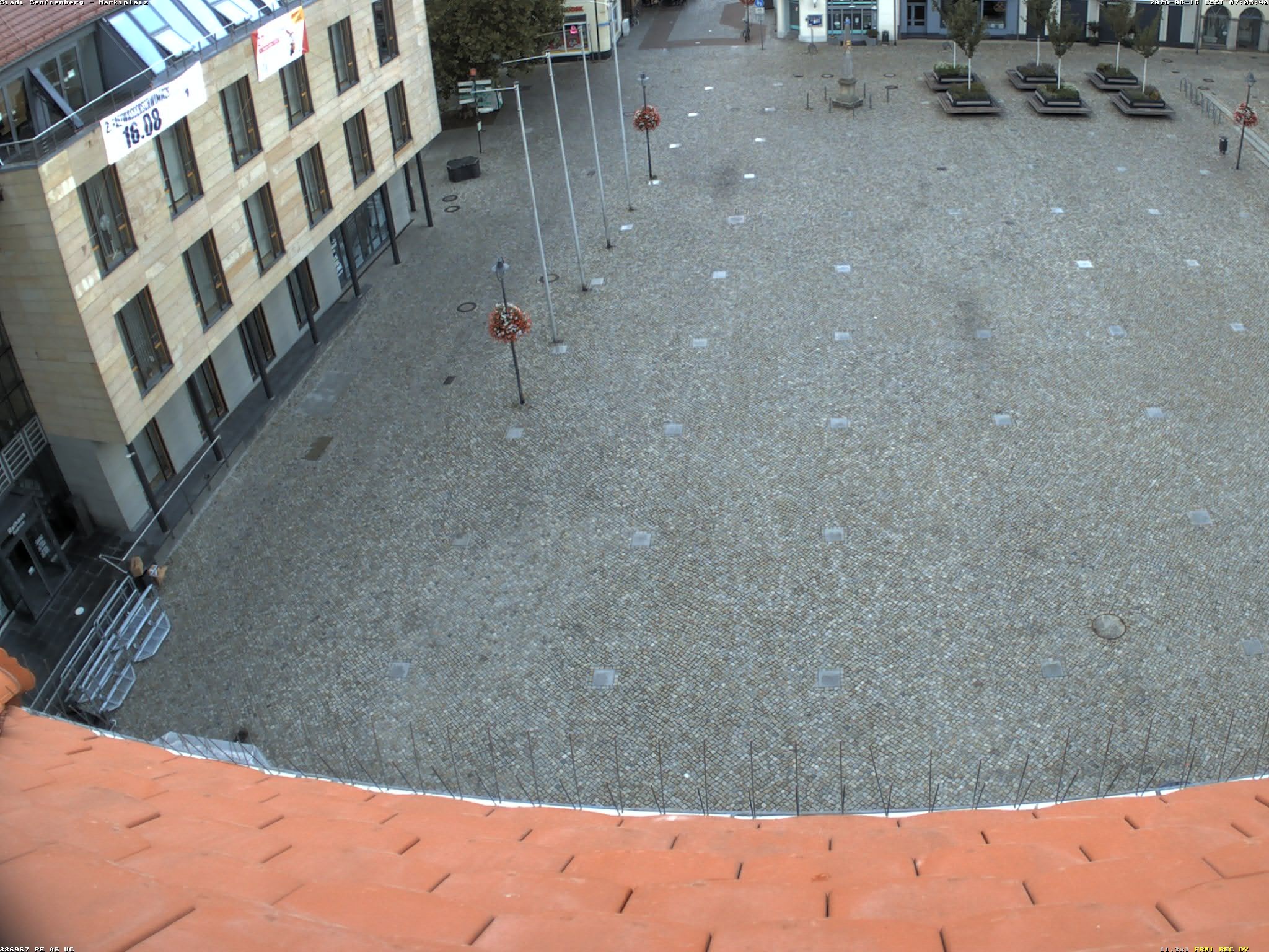 Archiv Foto Webcam Senftenberg Stadtzentrum