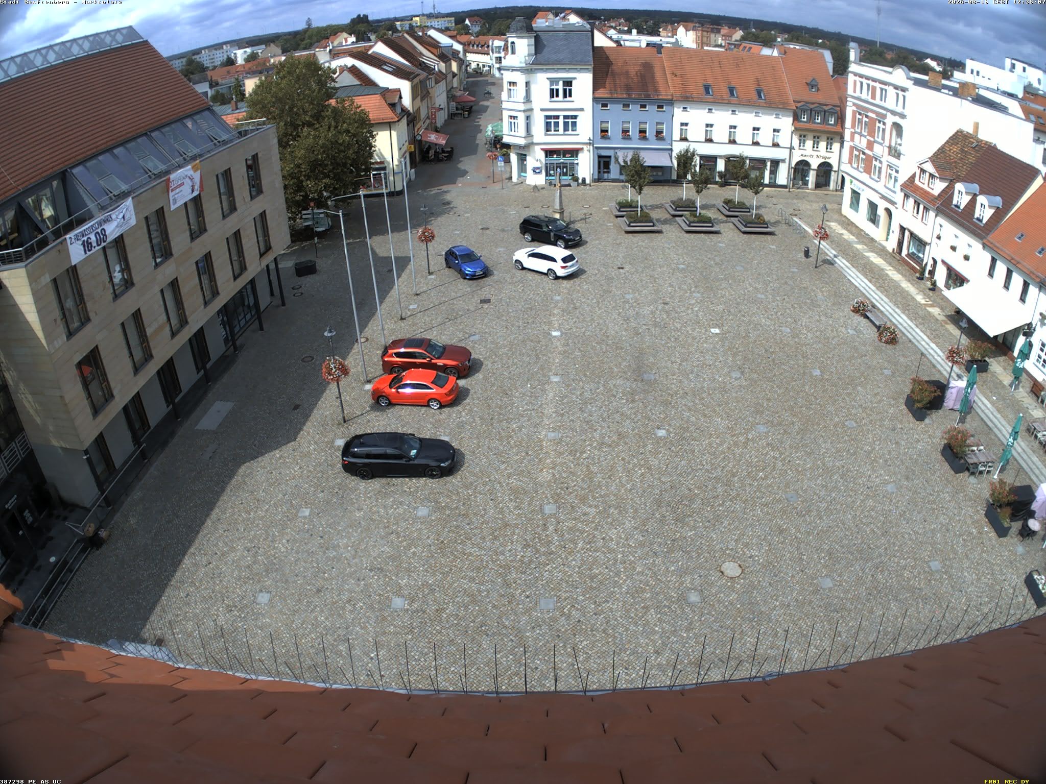 Archiv Foto Webcam Senftenberg Stadtzentrum