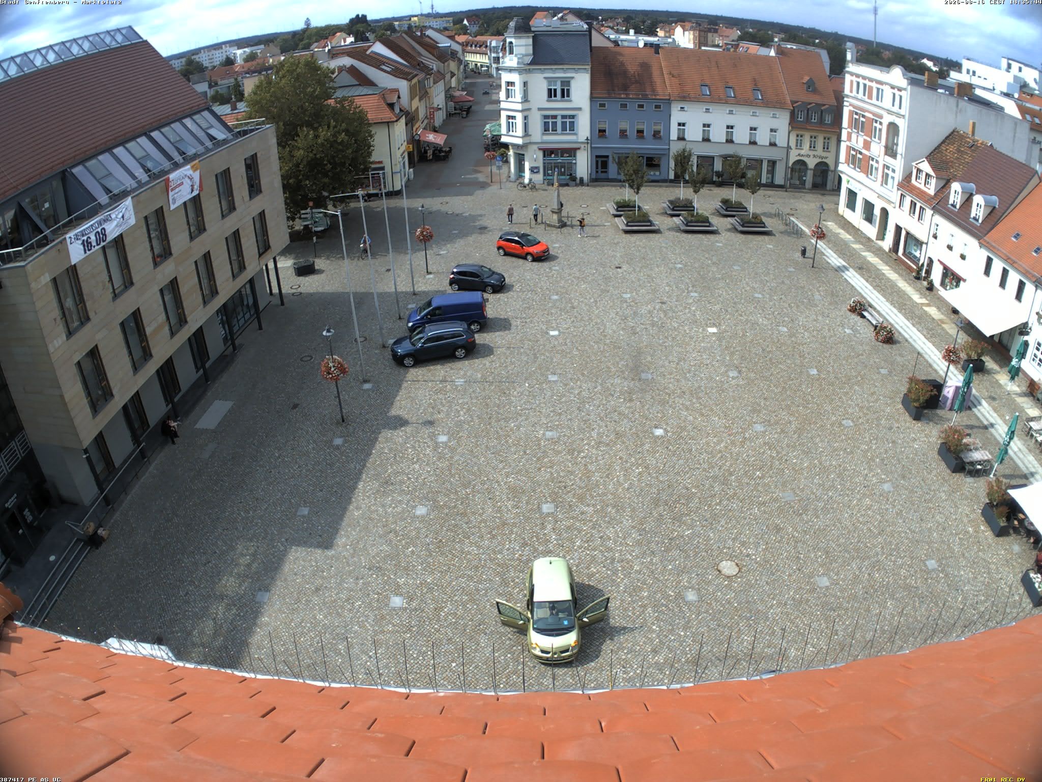 Archiv Foto Webcam Senftenberg Stadtzentrum