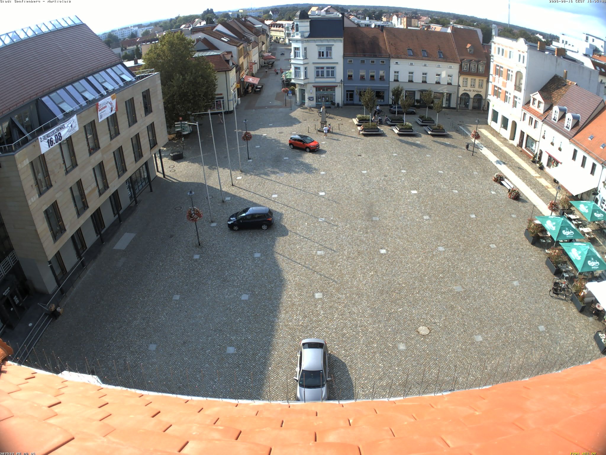 Archiv Foto Webcam Senftenberg Stadtzentrum